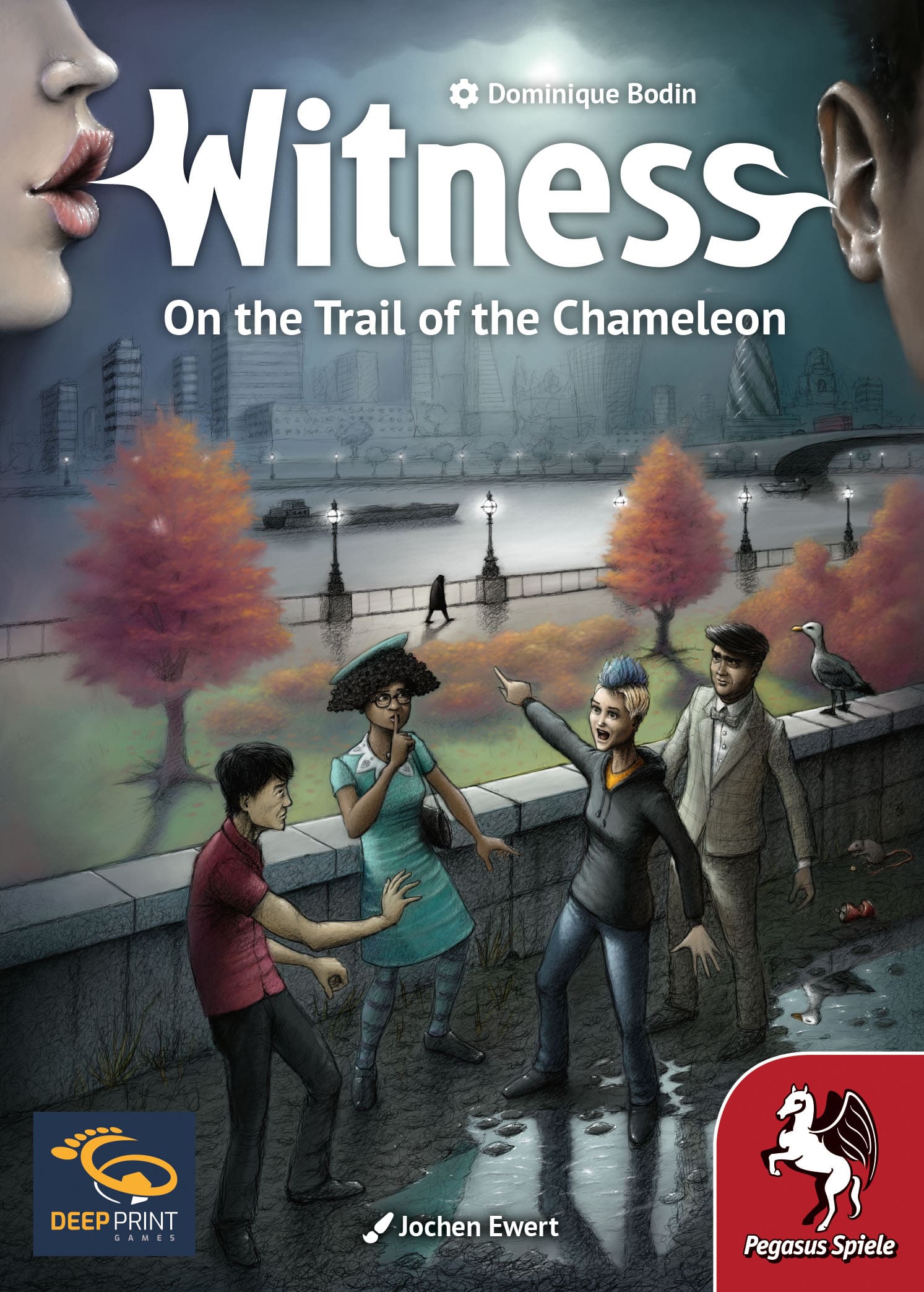 Witness – On the Trail of the Chameleon (Deep Print Games) (English Edition)
