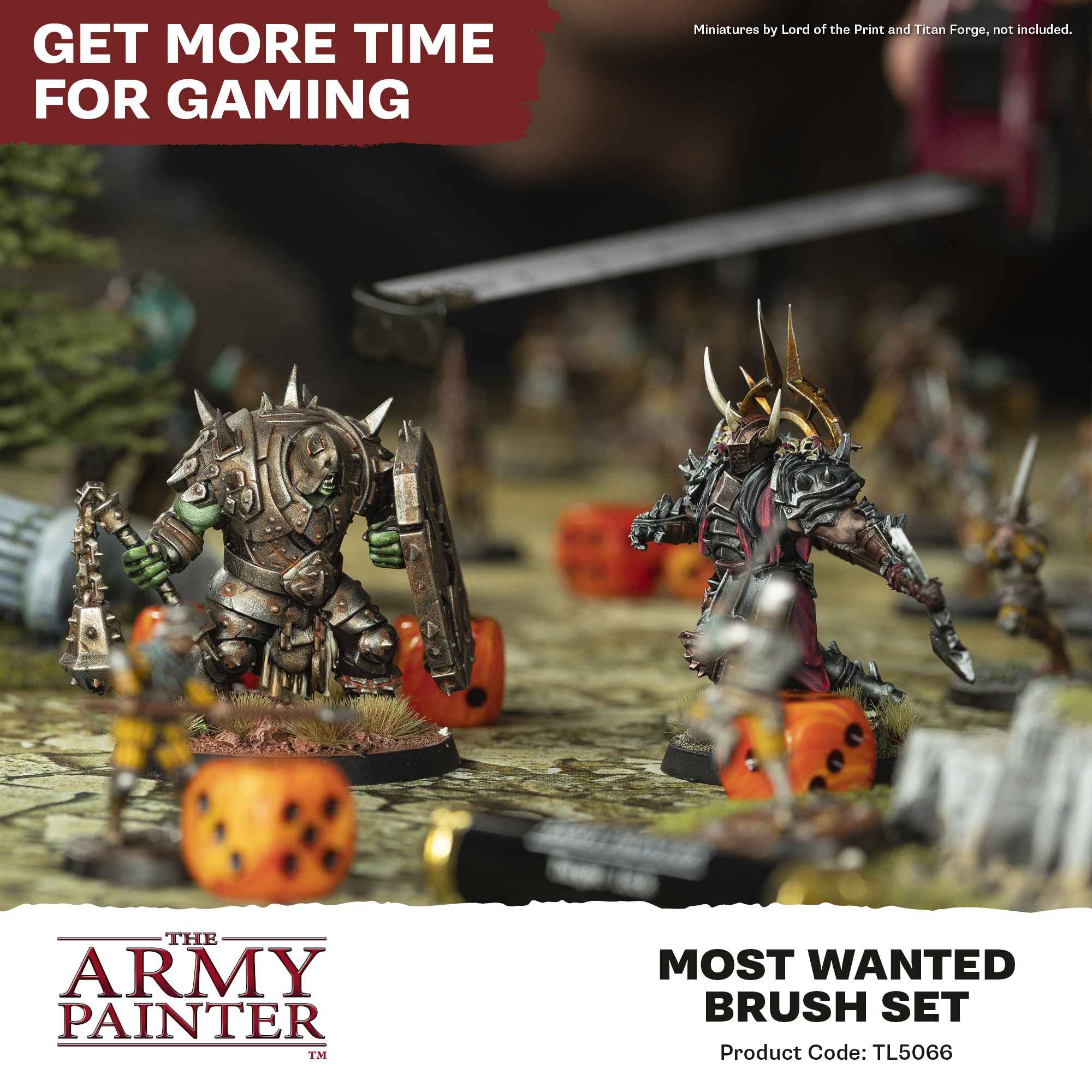 Army Painter Most Wanted Brush Set *new*