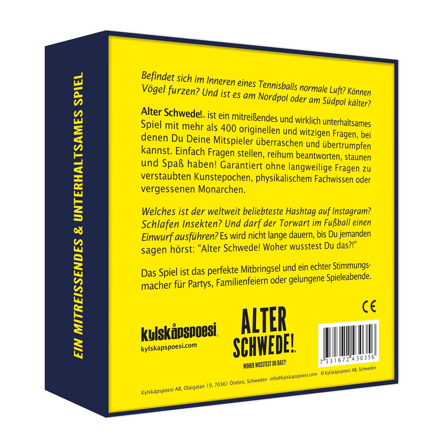 Alter Schwede! - Woher wusstest du das!?