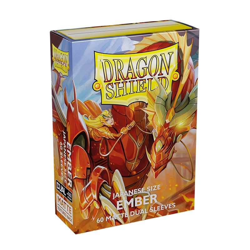 Dragon Shield: Japanese Art Sleeves Matte Dual – Ember (60)