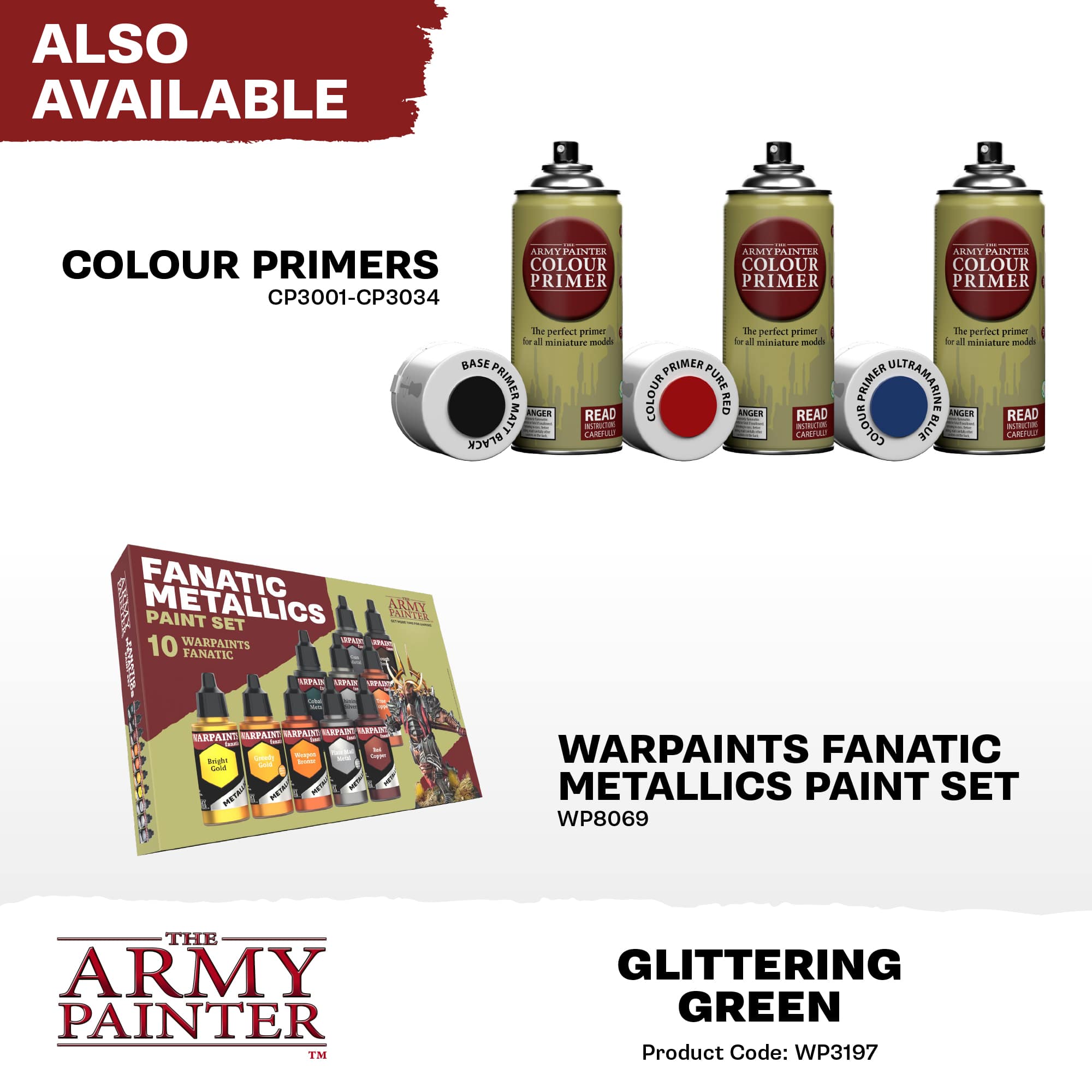 Warpaints Fanatic Effects: Glittering Green (6)