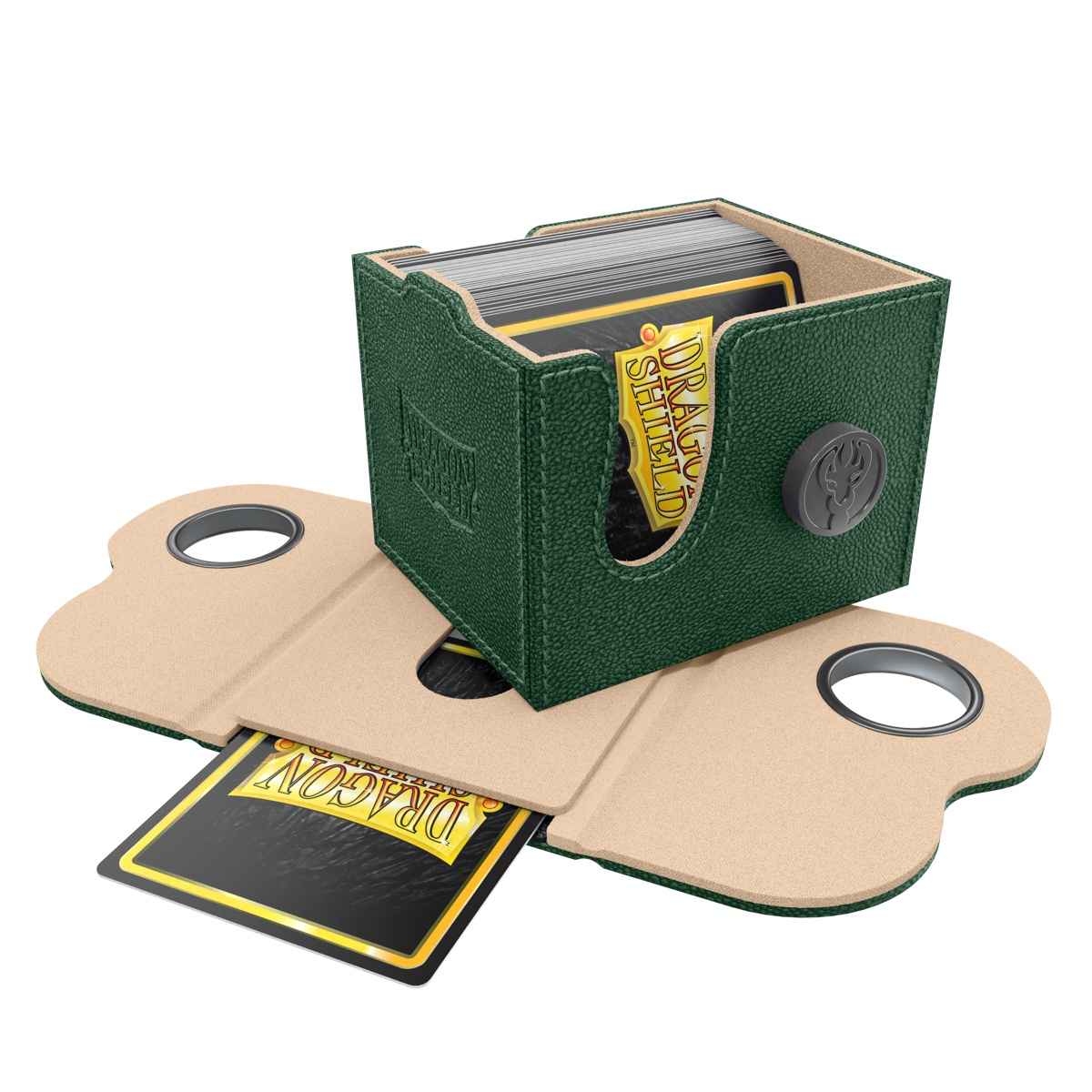 Dragon Shield: Dragon Box 100+ – Green & Sand