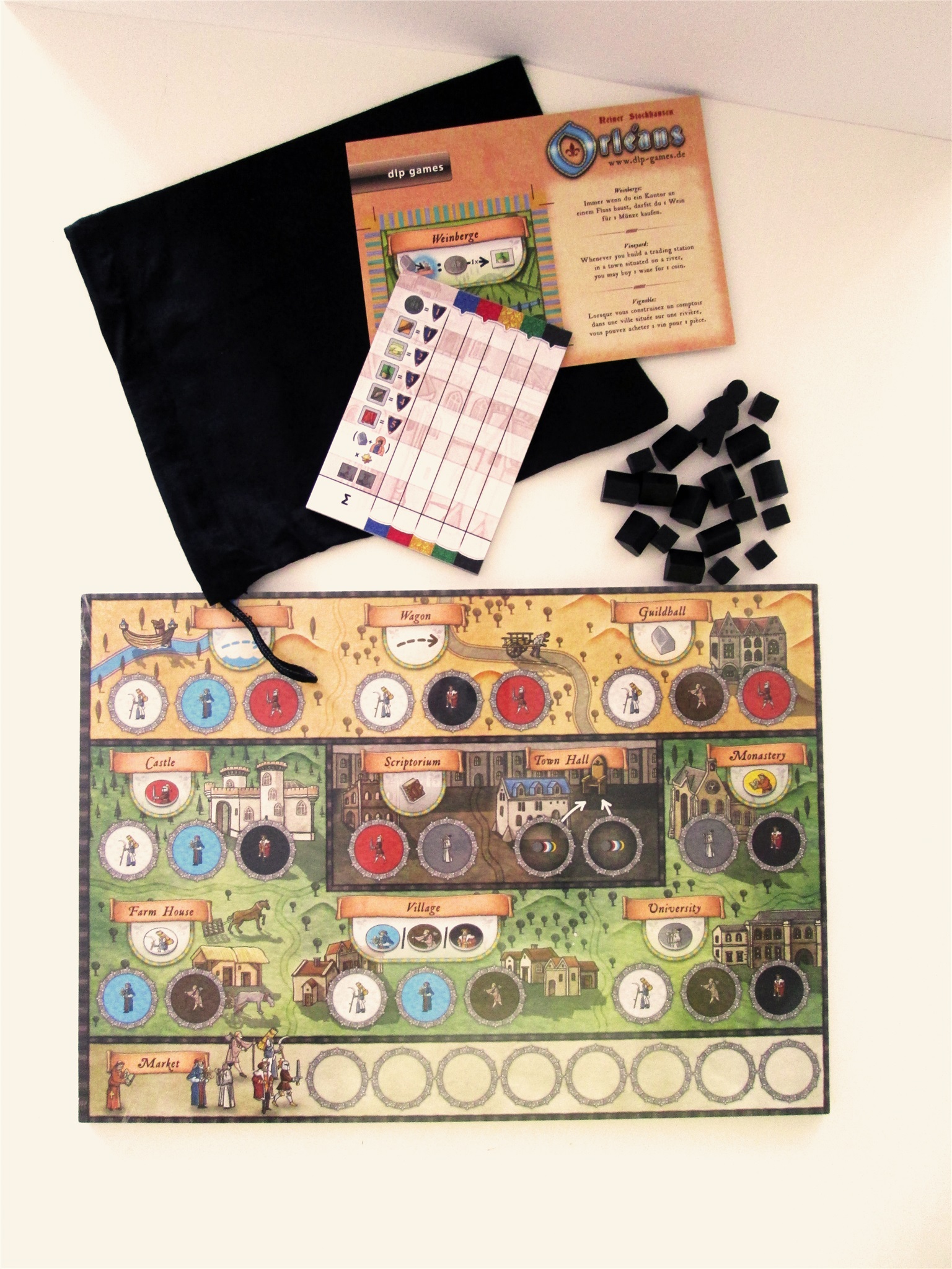 Orléans Material für 5. Spieler [Erweiterung]