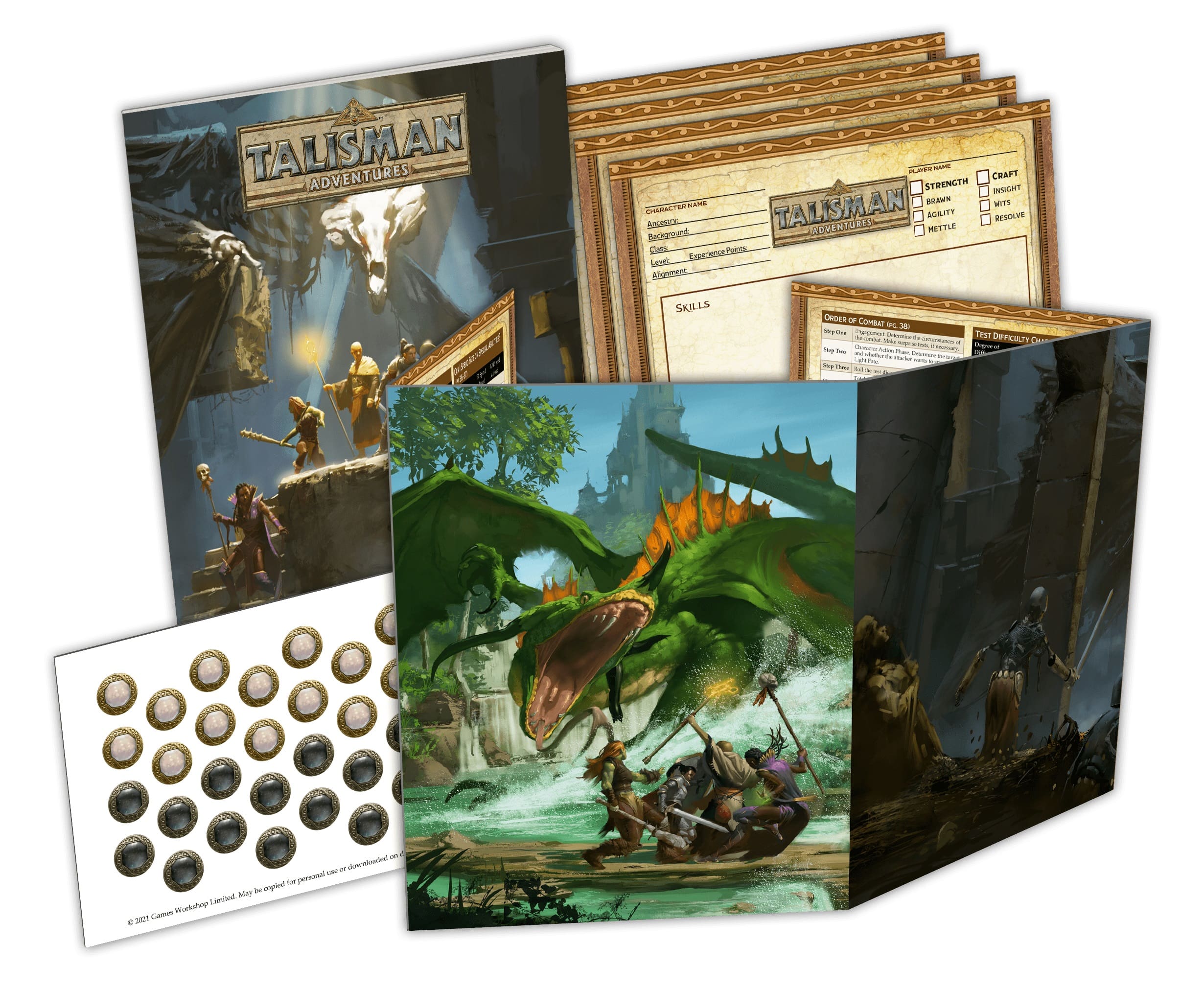 Game Master's Kit Talisman Adventures RPG