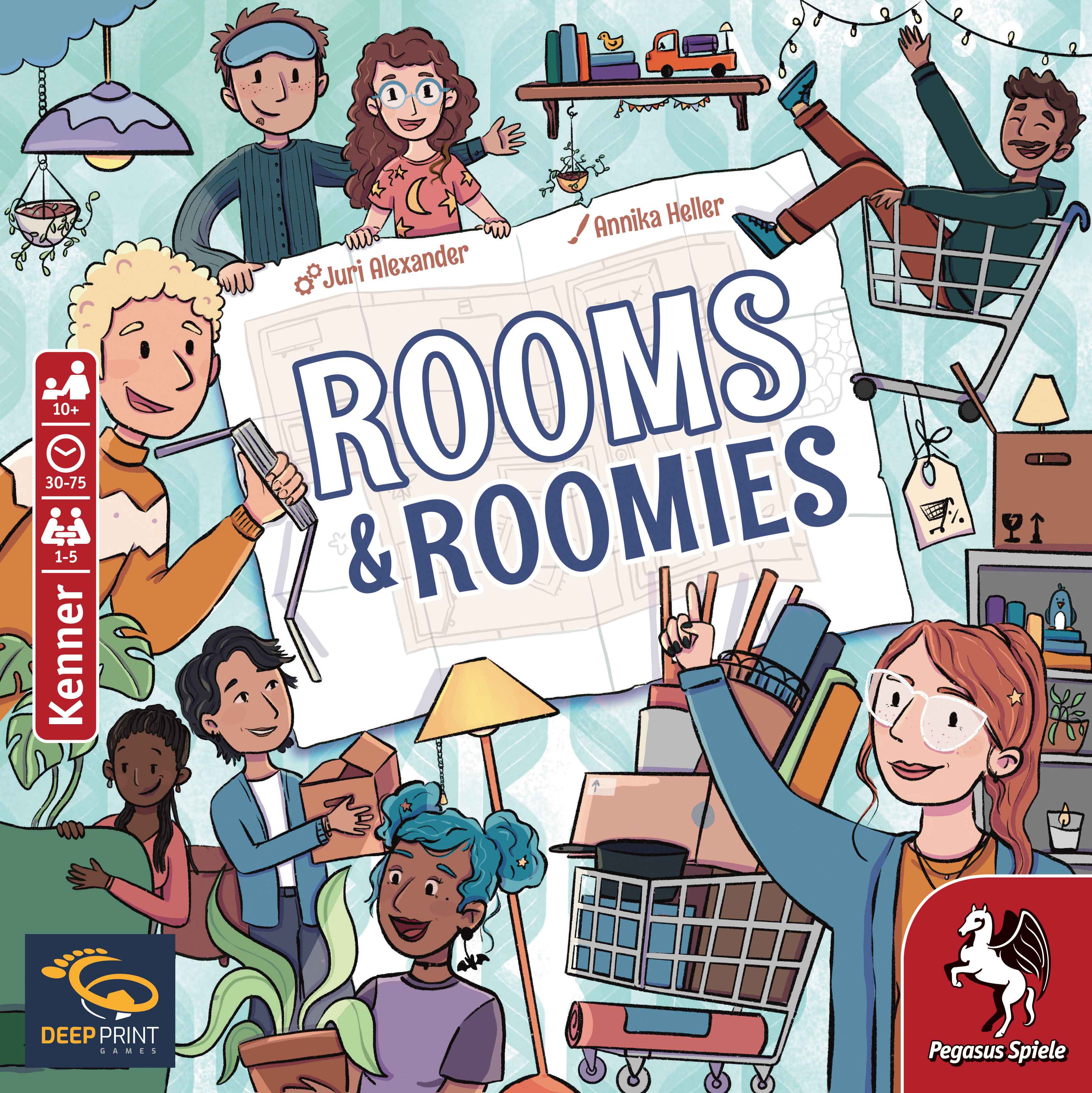 Rooms & Roomies (Deep Print Games)