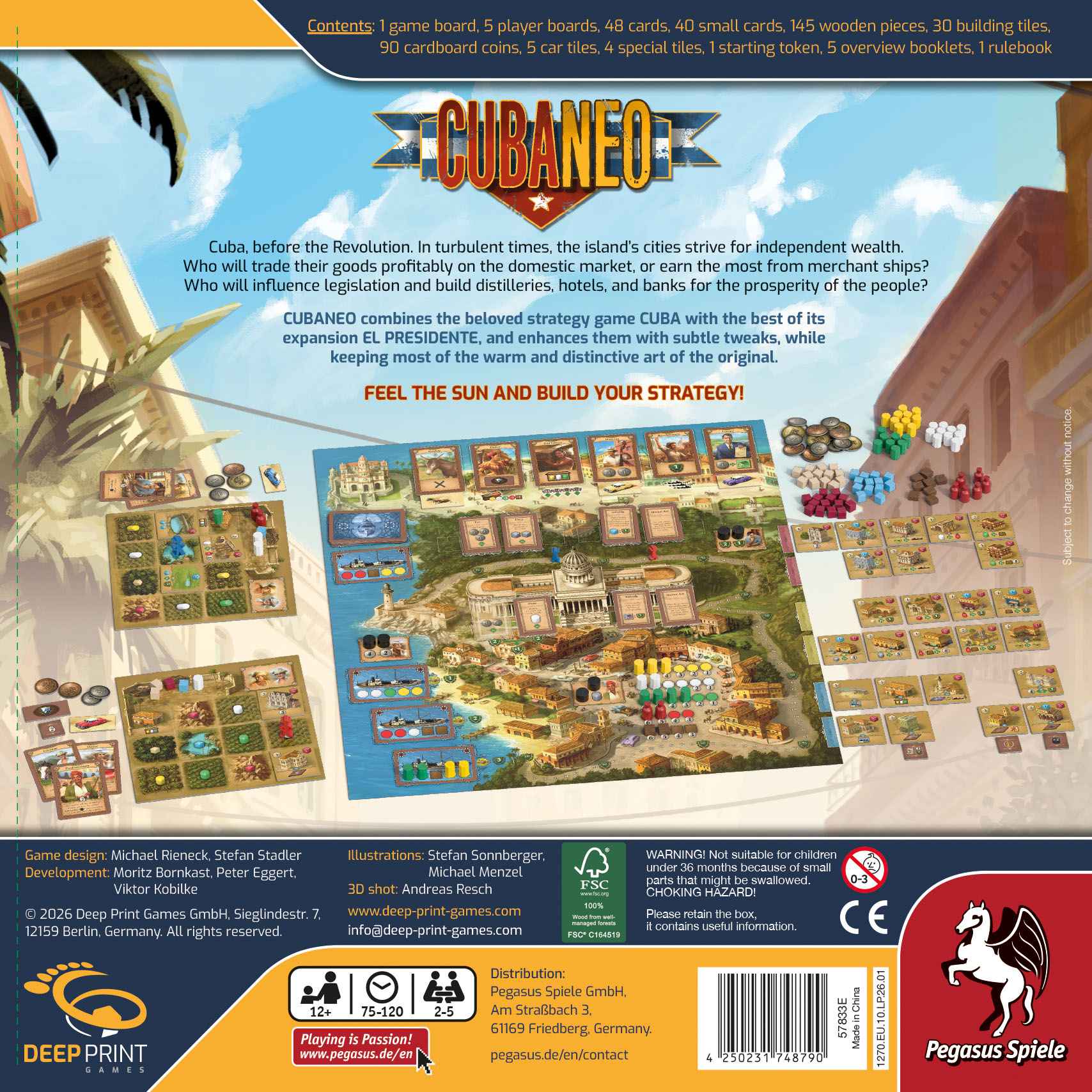Cubaneo (Deep Print Games) (English Edition)