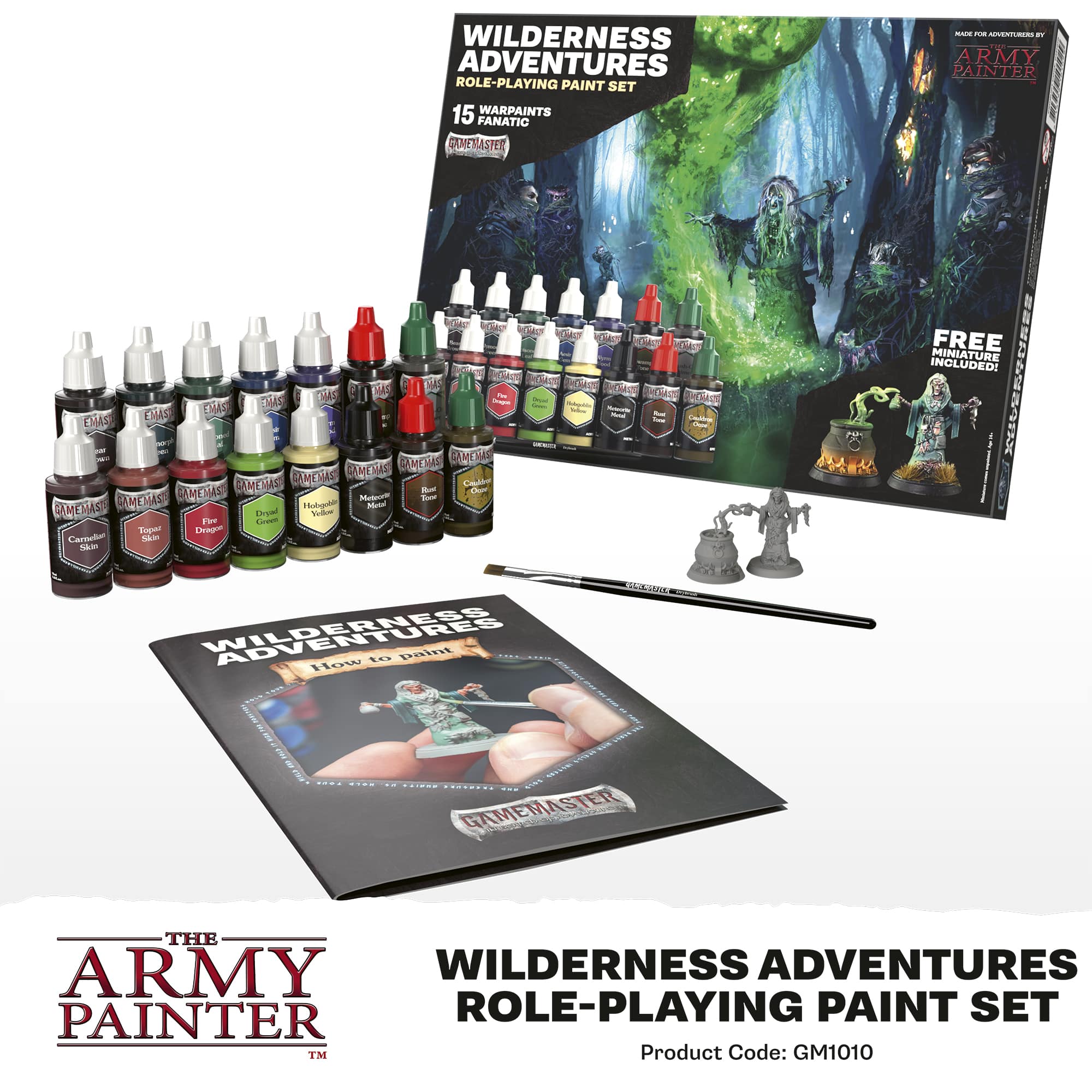Gamemaster: Wilderness Adventures Paint Set