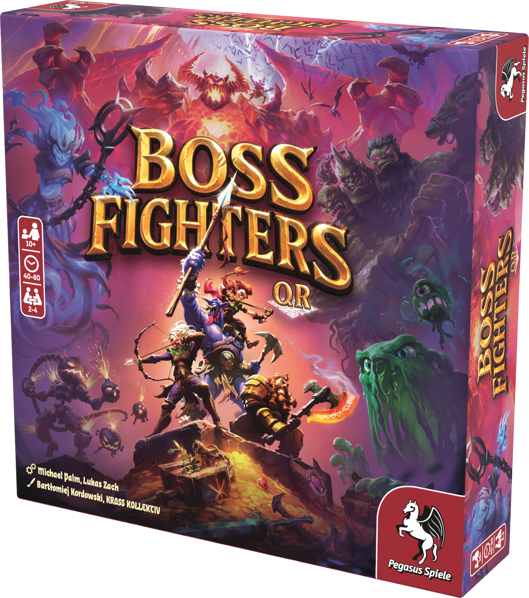 Boss Fighters QR (English Edition) *Nominated Kennerspiel 2026*