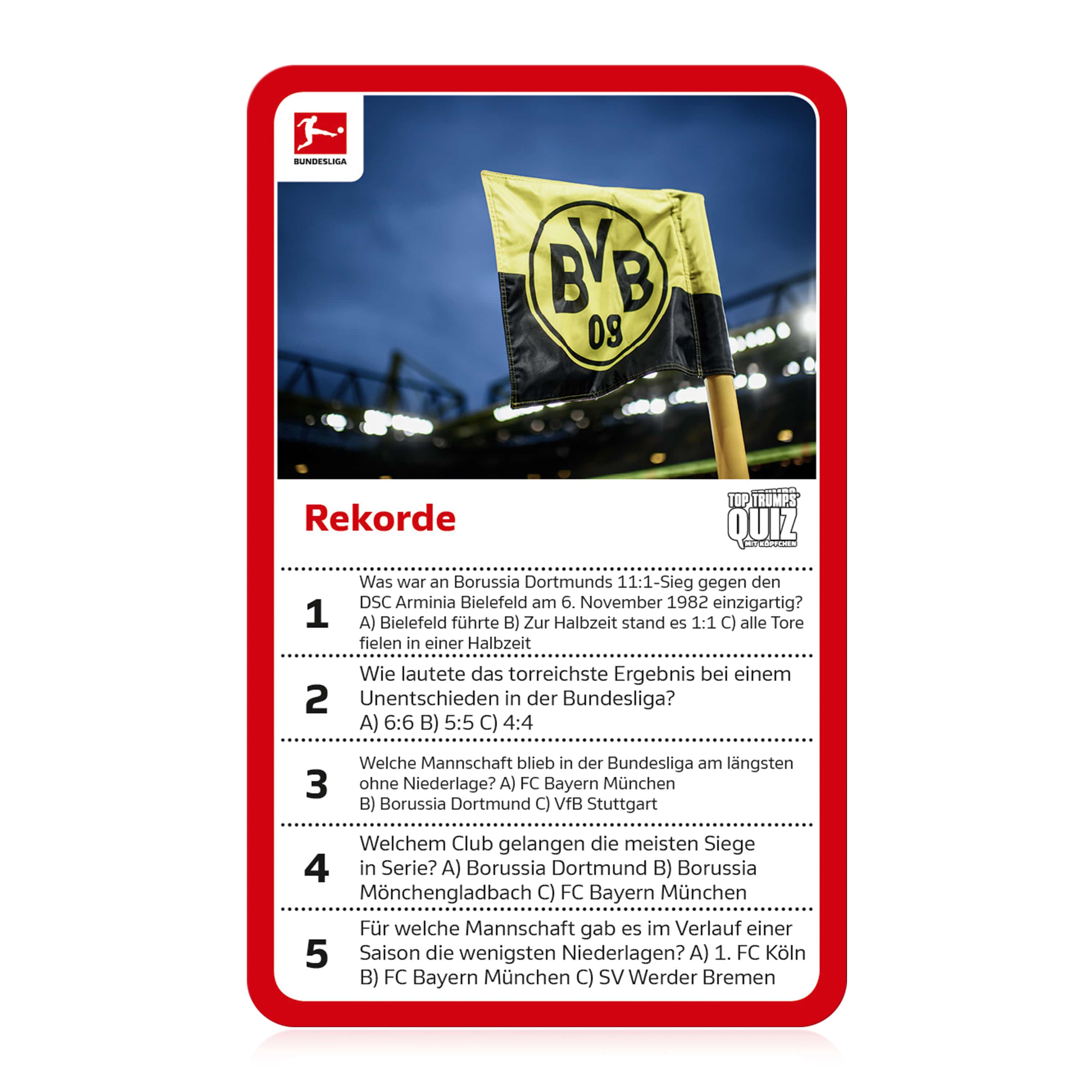 Top Trumps Quiz – Bundesliga Edition