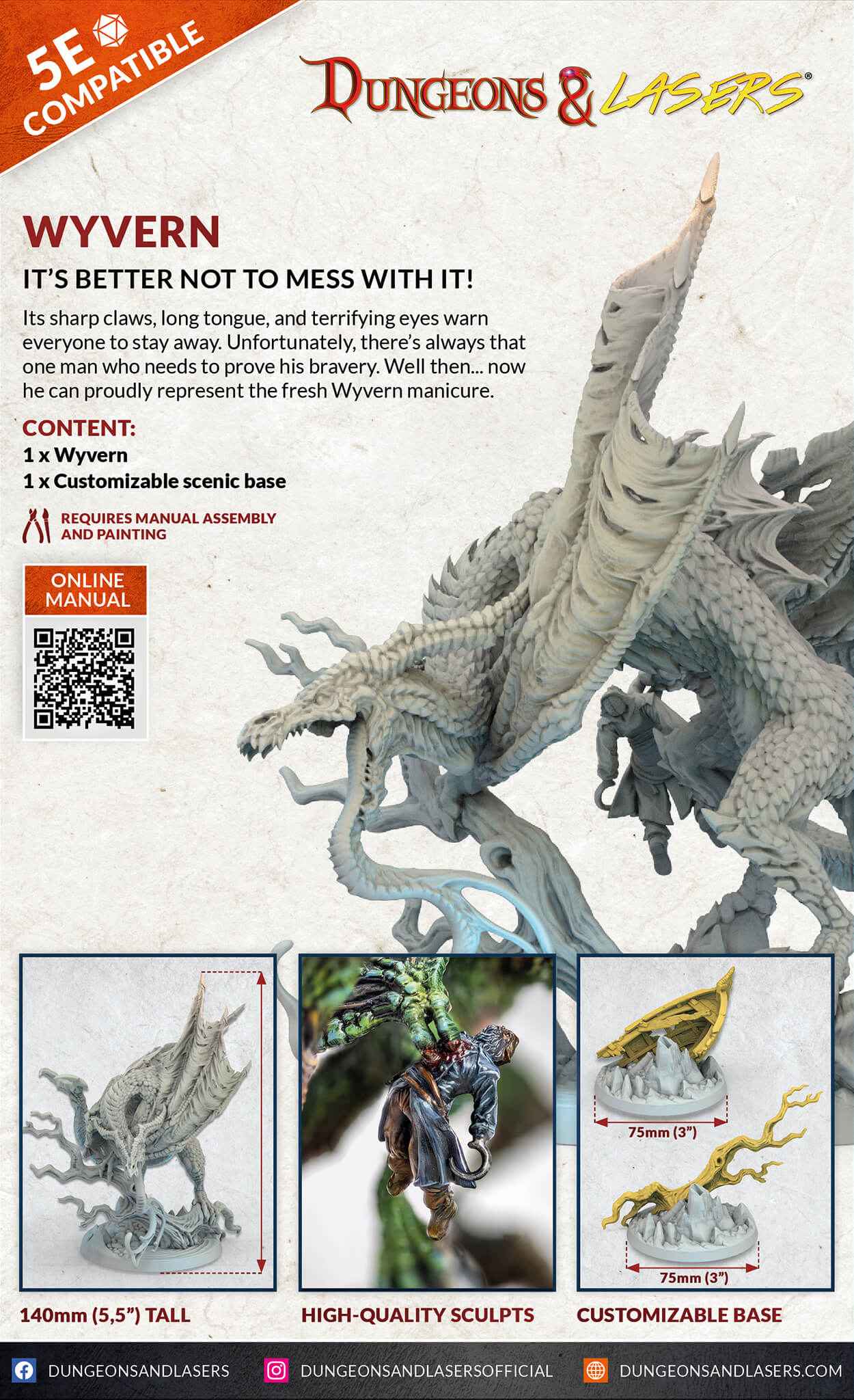 Dungeon&Lasers: Wyvern