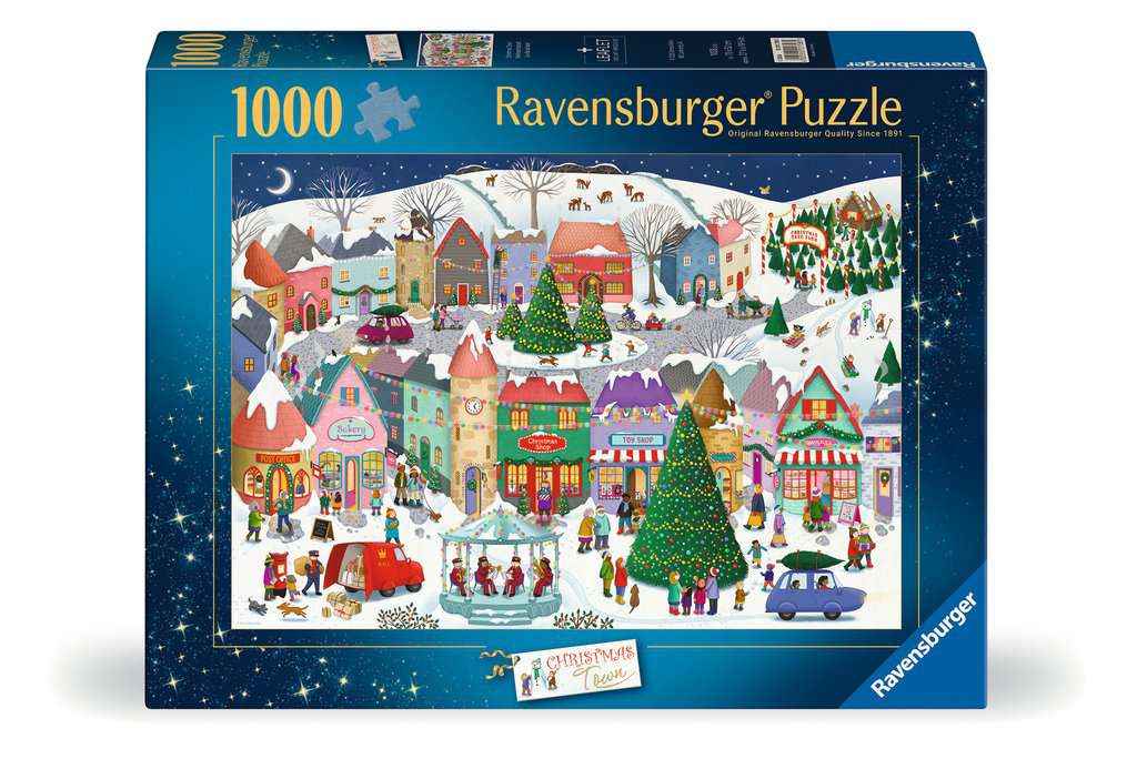 Puzzle: Zauberhafte Weihnachtsstadt (1000 Teile)