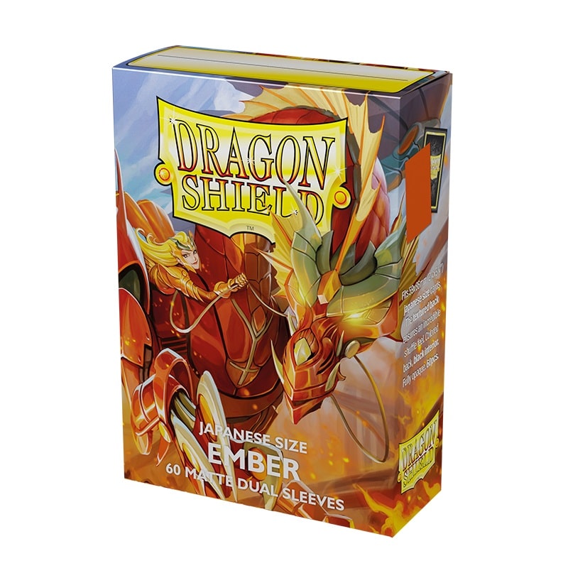 Dragon Shield: Japanese Art Sleeves Matte Dual – Ember (60)