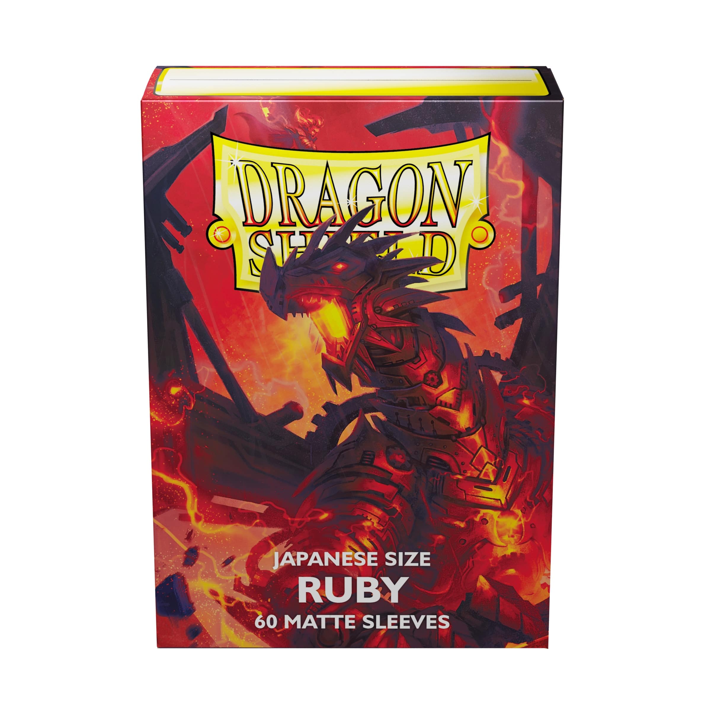 Dragon Shield: Japanese Matte – Ruby (60)