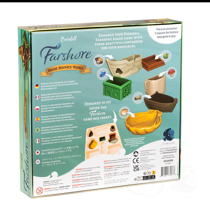 Everdell: Farshore Deluxe Resource Vessels