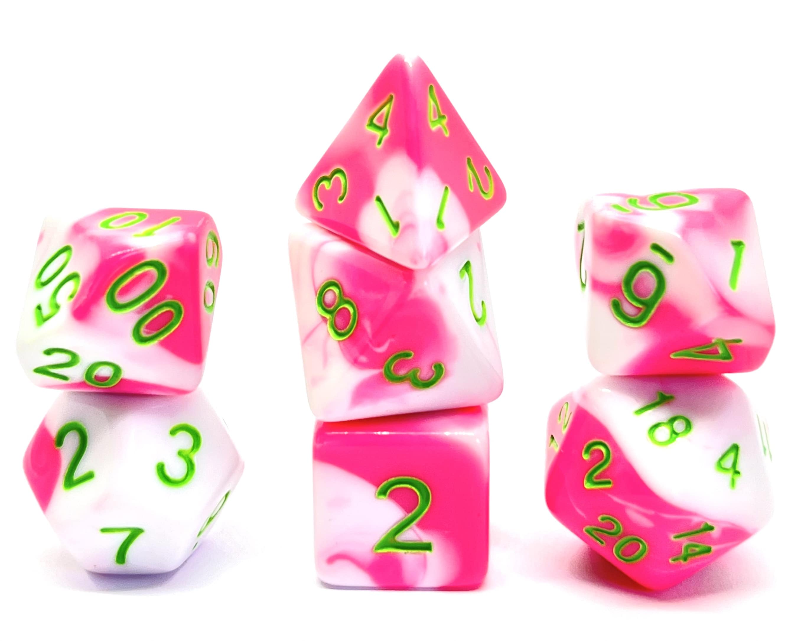 Würfelset: Strawberry Pink (7)