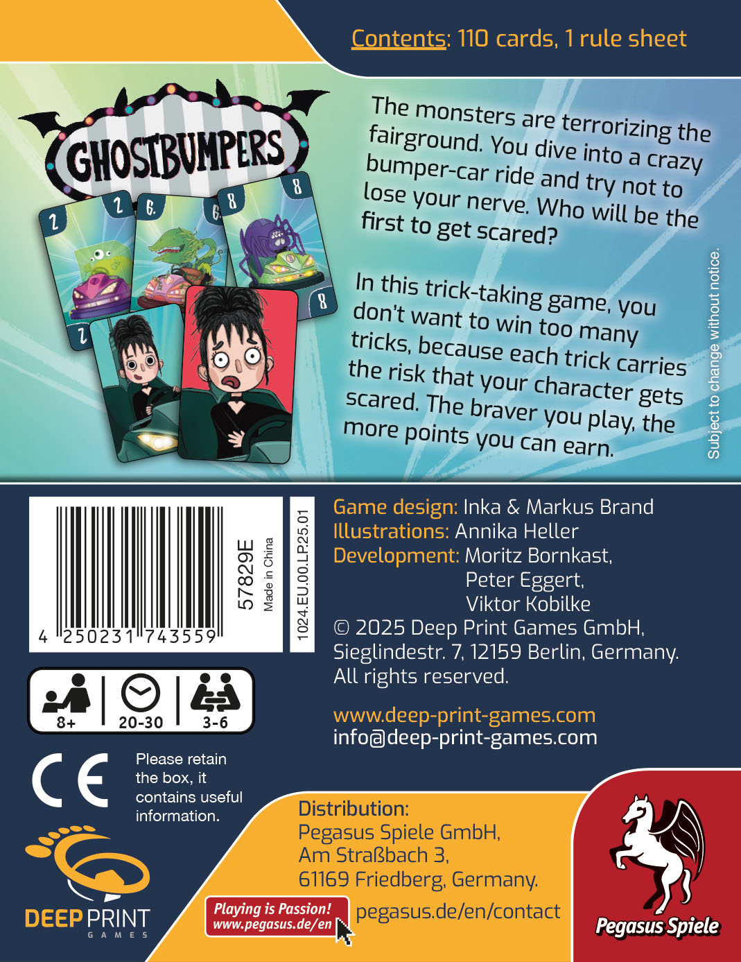 Ghostbumpers (Deep Print Games) (English Edition)