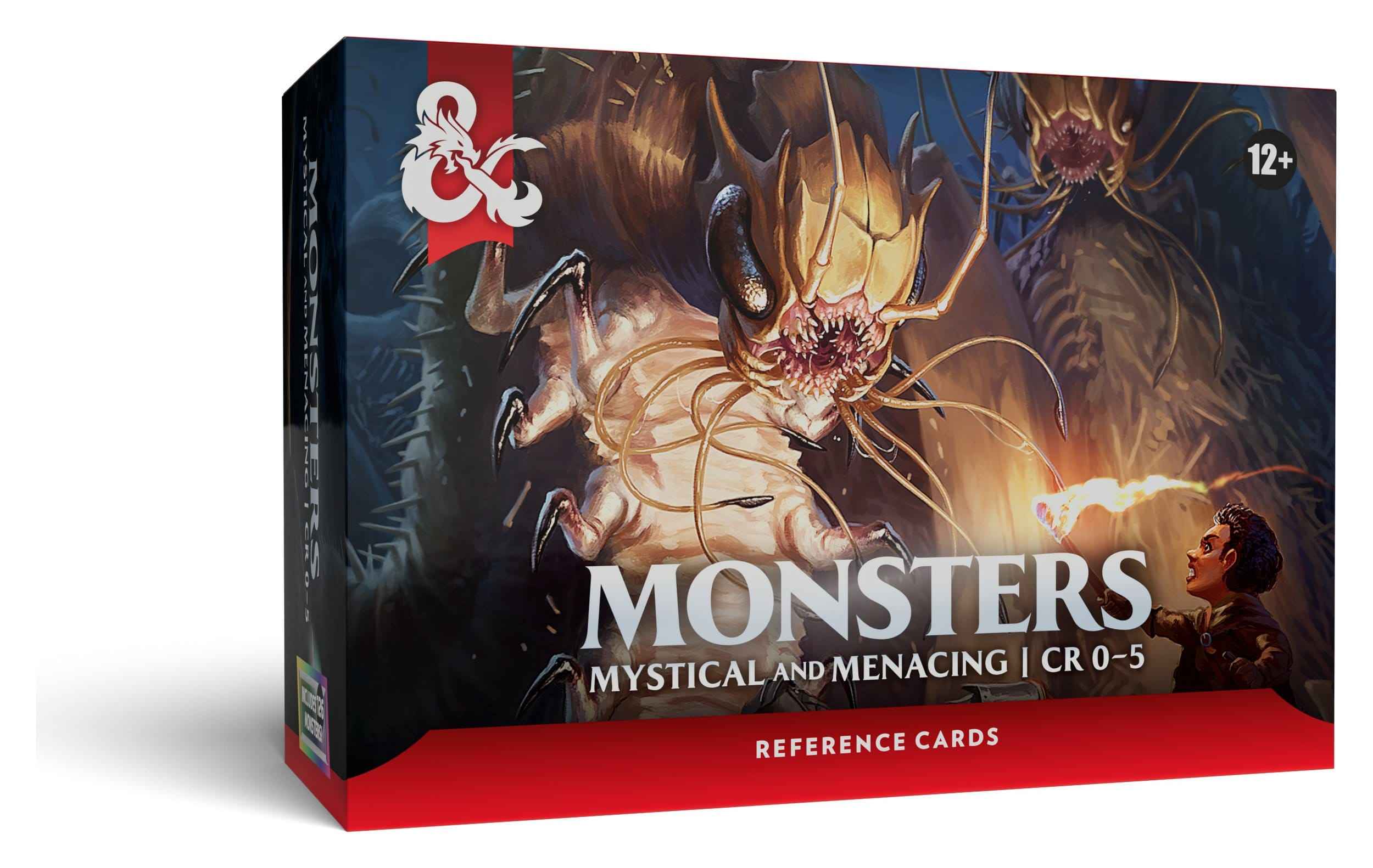D&D: Referenzkarten: Monsters (Mystical and Menacing) (englisch)