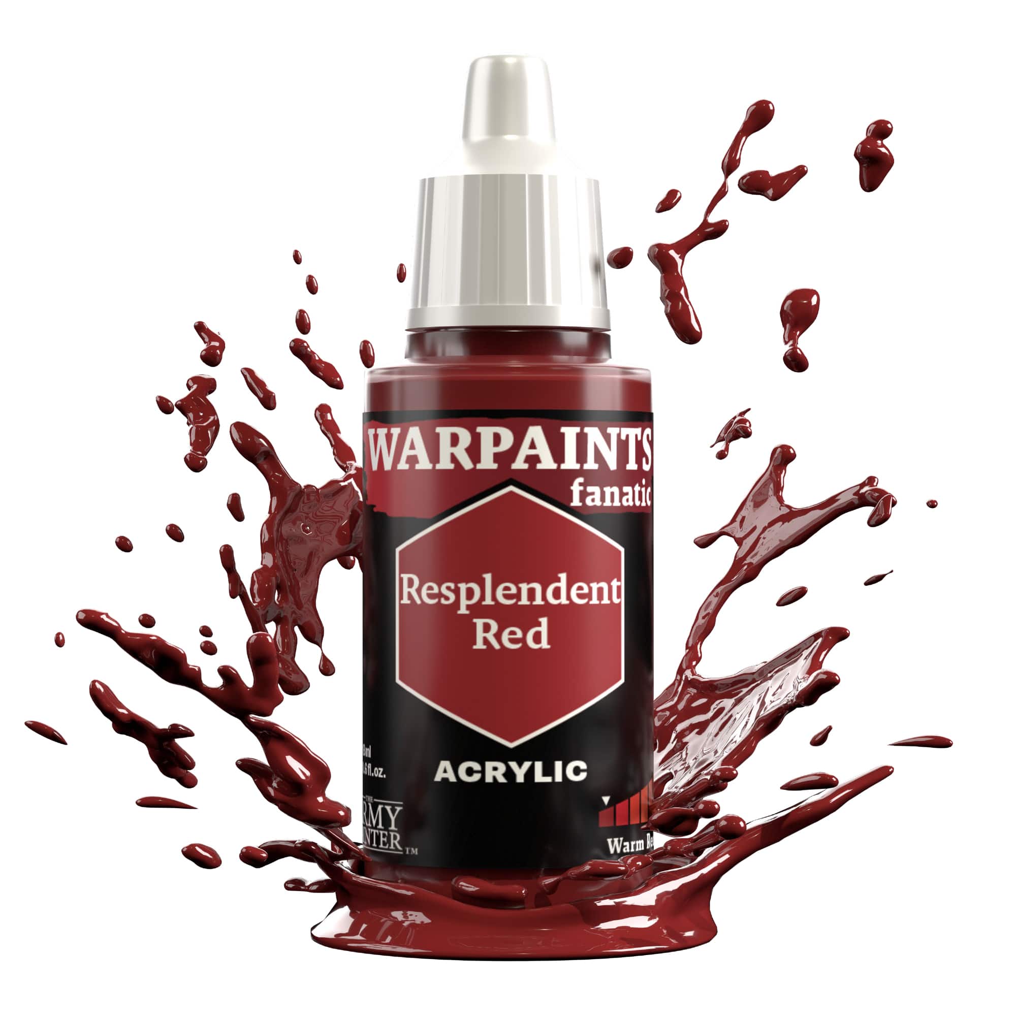 Army Painter Warpaints Fanatic: Resplendent Red (6)