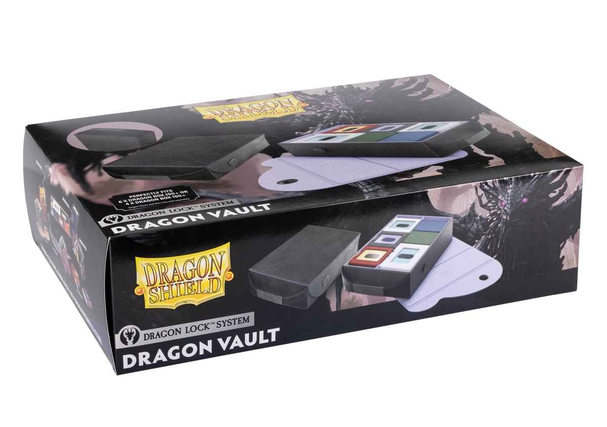 Dragon Shield: Dragon Vault – Black & Lilac