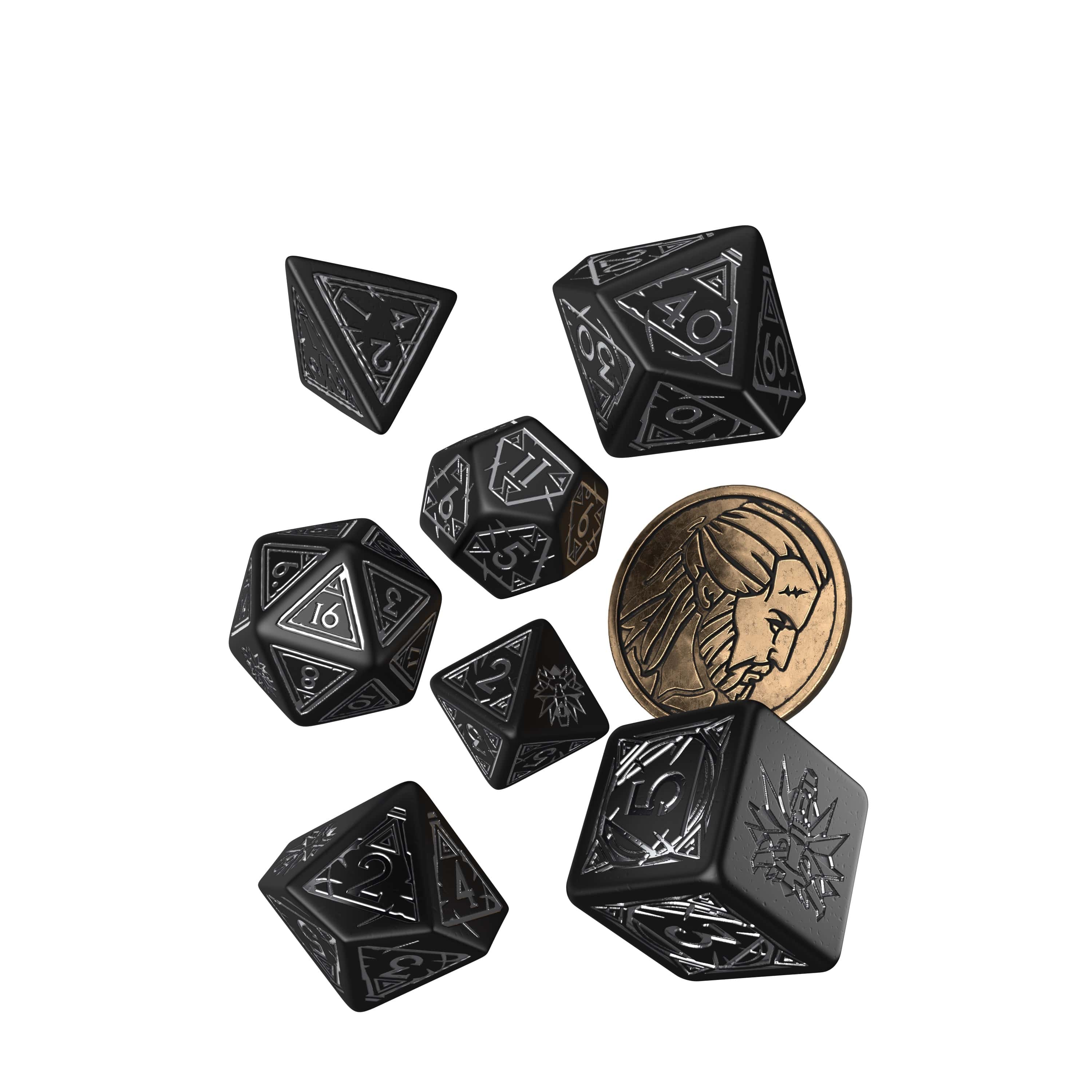 The Witcher Dice Set: Geralt – Silver Sword (7)