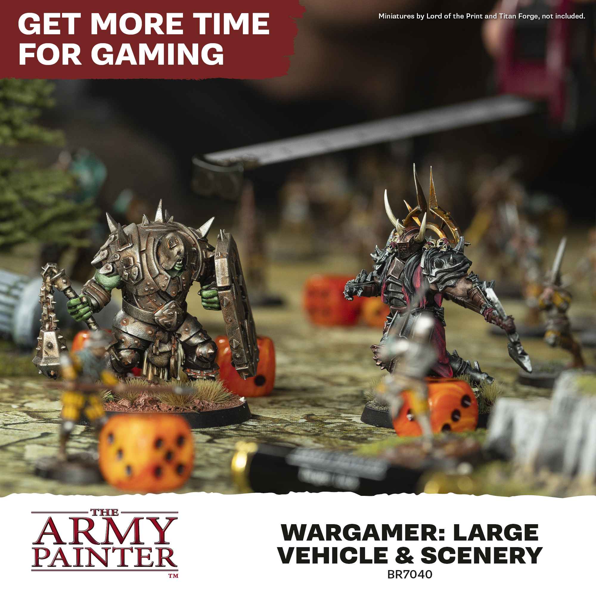 Wargamer Brush - Large Vehicle & Scenery *new* (10)