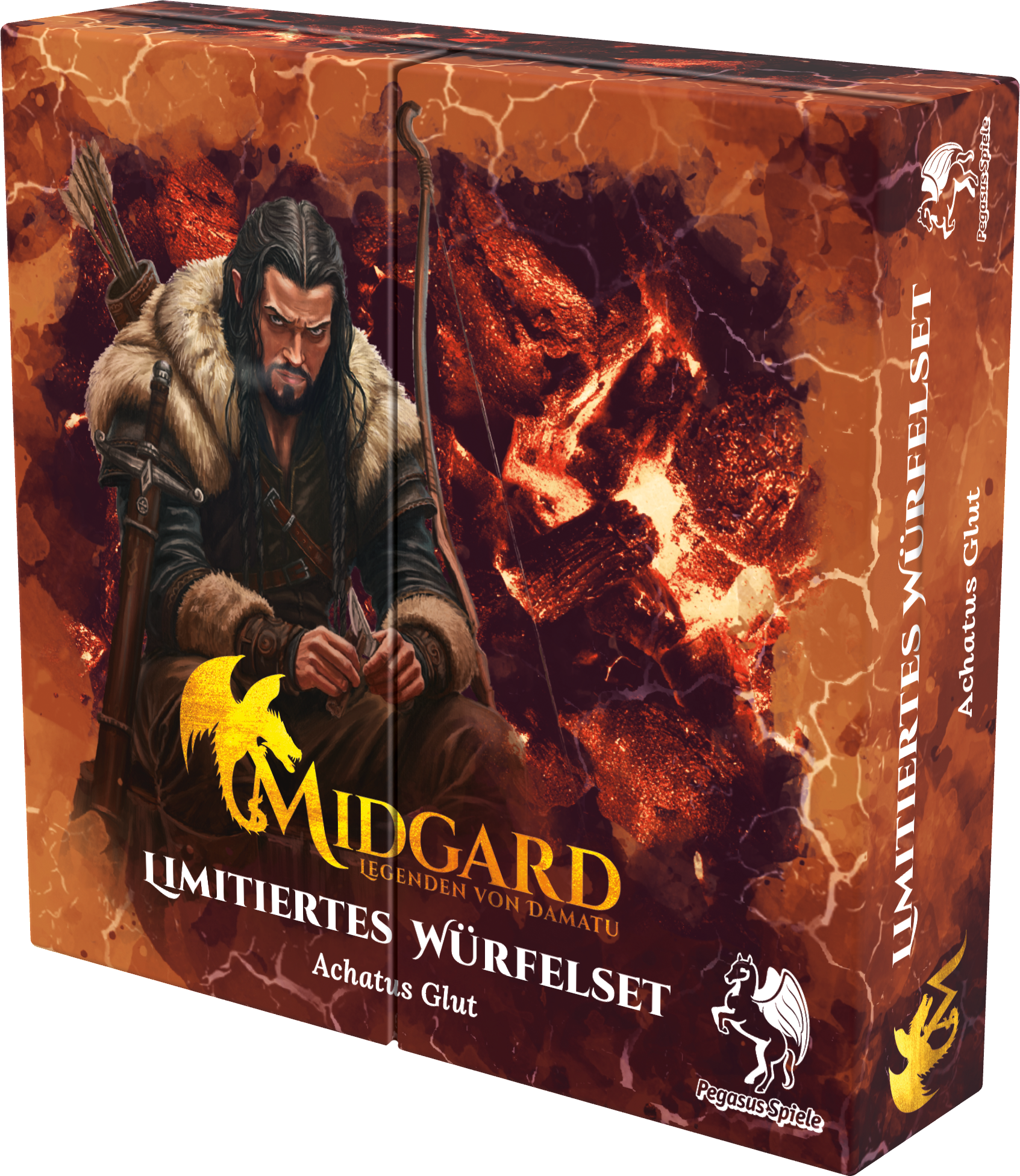 Midgard - Legenden von Damatu: Würfelset 3 (rot) (Limitierte Ausgabe)