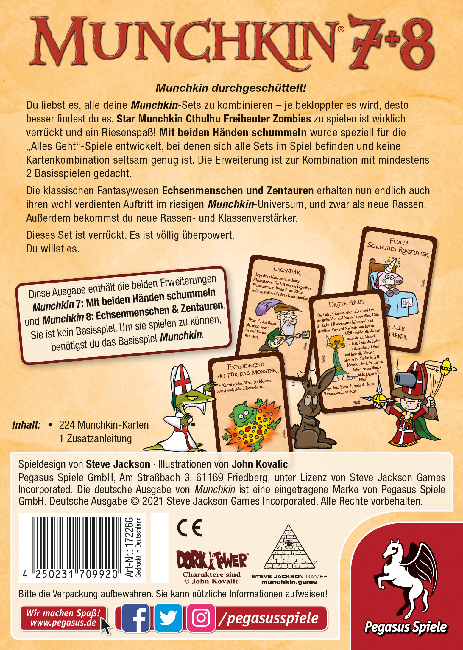Munchkin 7+8 [Erweiterung]