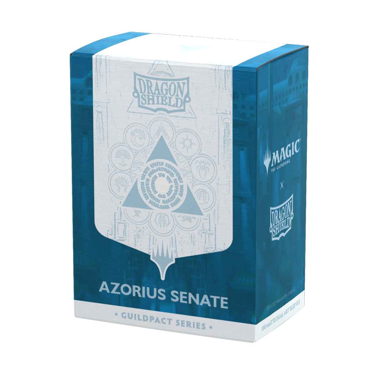Dragon Shield: Dual Matte Art Sleeves – Guildpact Series - Azorius Senate