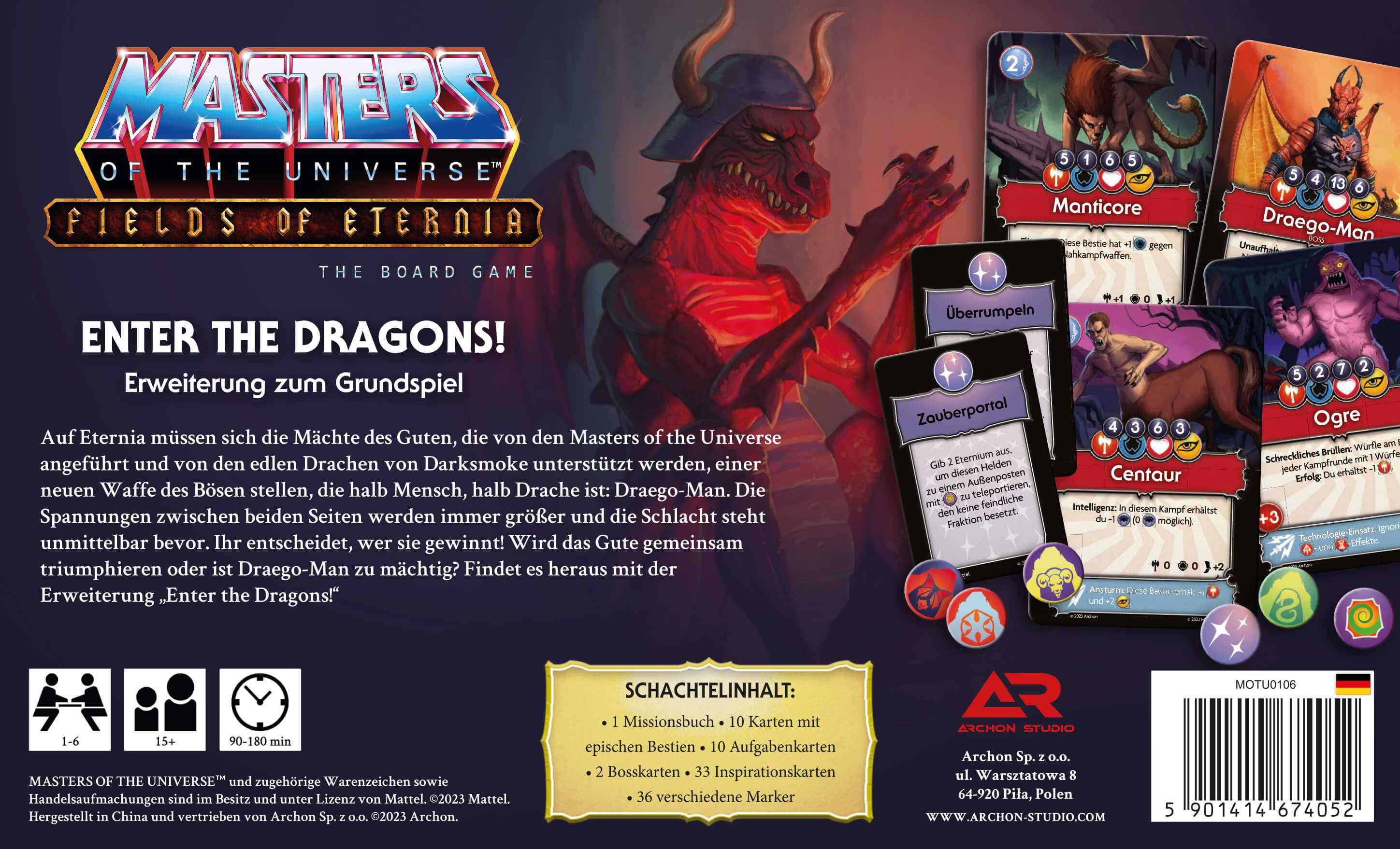 Motu Fields Of Eternia - Enter The Dragons! (Deutsch)