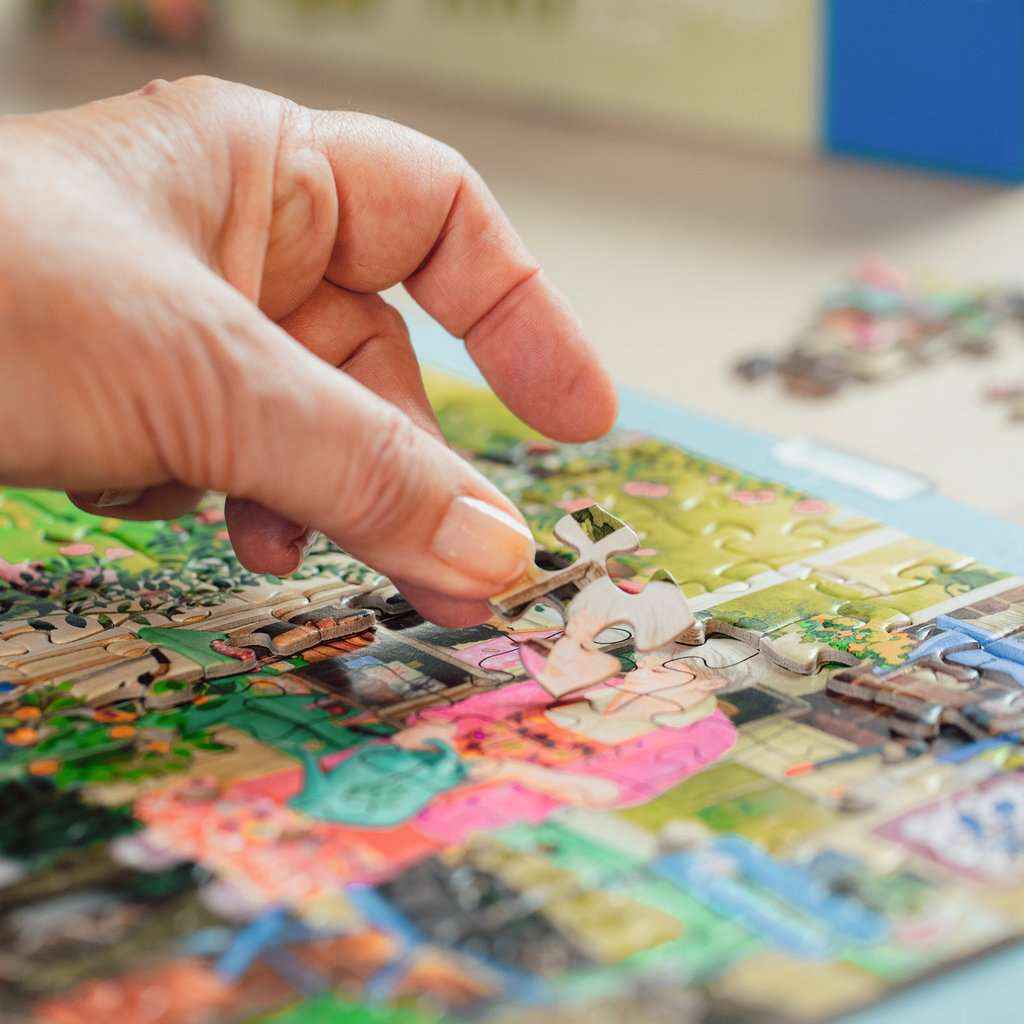 Puzzle: Gartenarbeit (100 XL Teile)