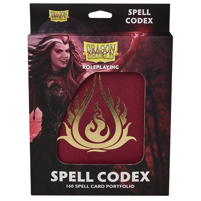 Dragon Shield: Spell Codex – Blood Red (160)