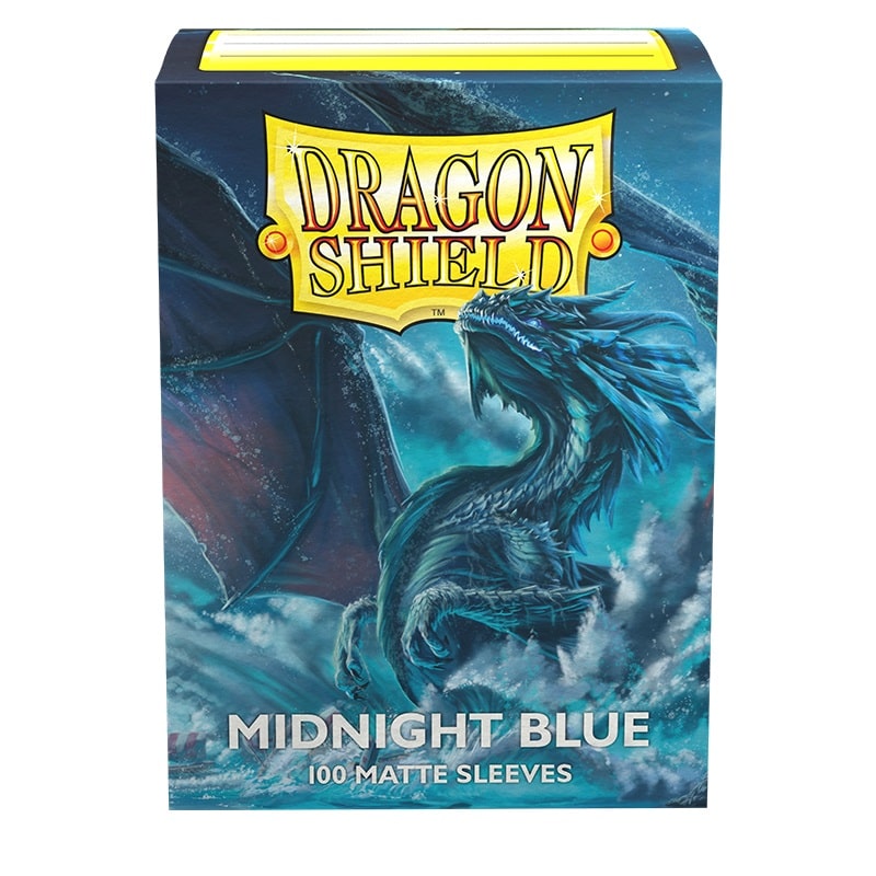 Dragon Shield: Matte –  Midnight Blue (100)