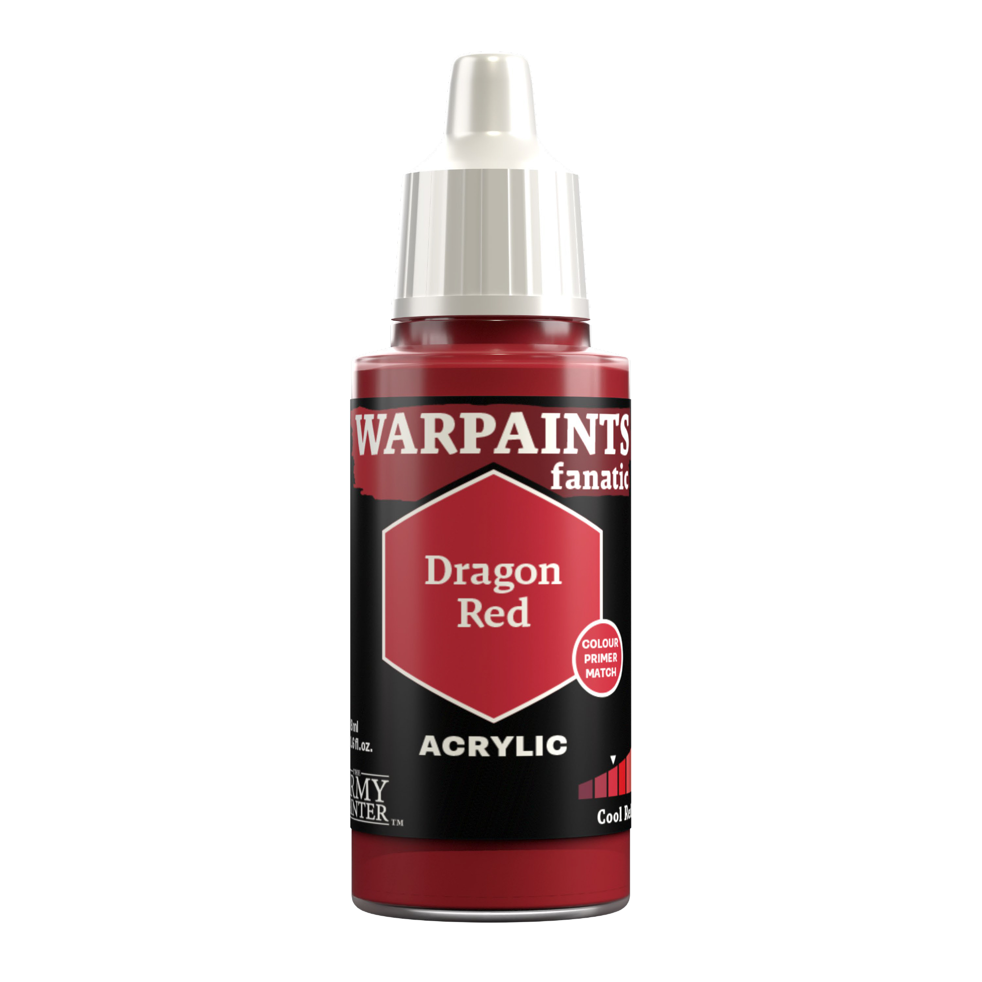 Army Painter Warpaints Fanatic:  Dragon Red (6)