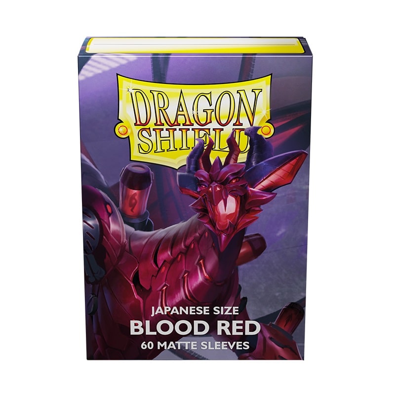 Dragon Shield: Japanese Matte – Blood Red (60)