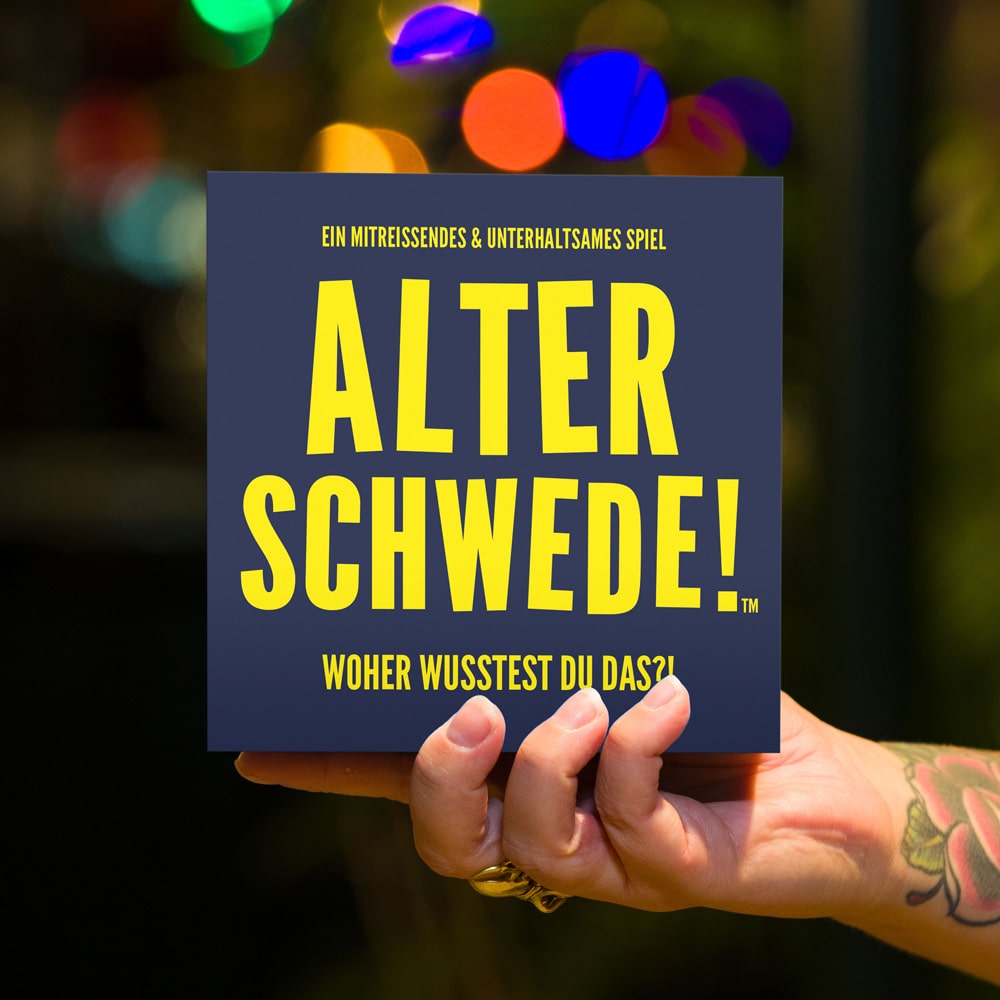 Alter Schwede! - Woher wusstest du das!?
