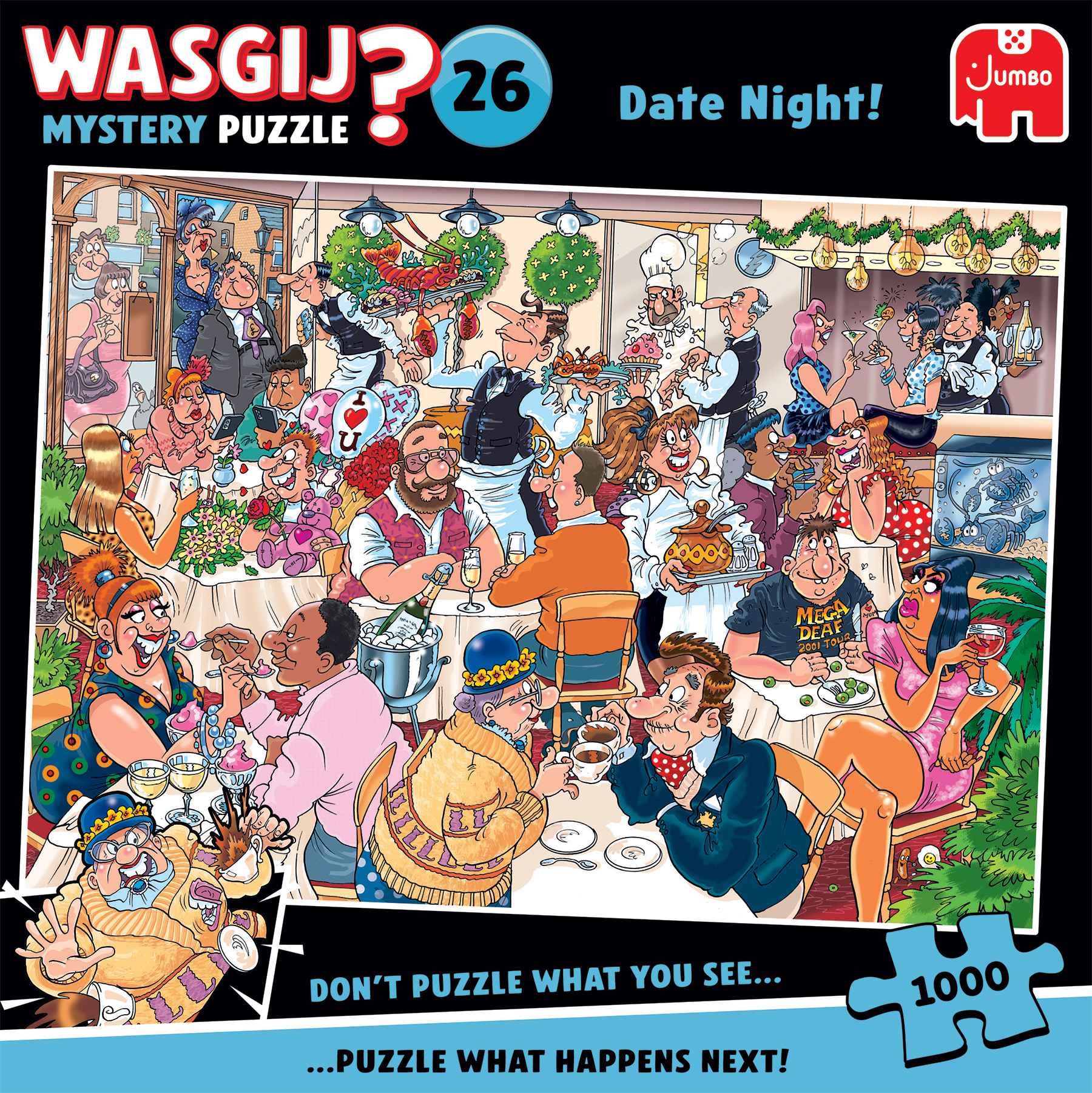 Wasgij Mystery 26: Date Night (1000 Teile)