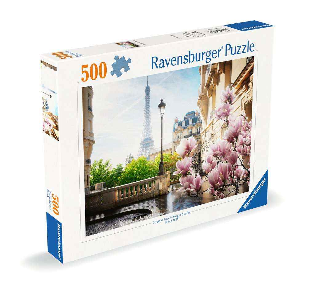 Puzzle: Frühling in Paris (500 Teile)