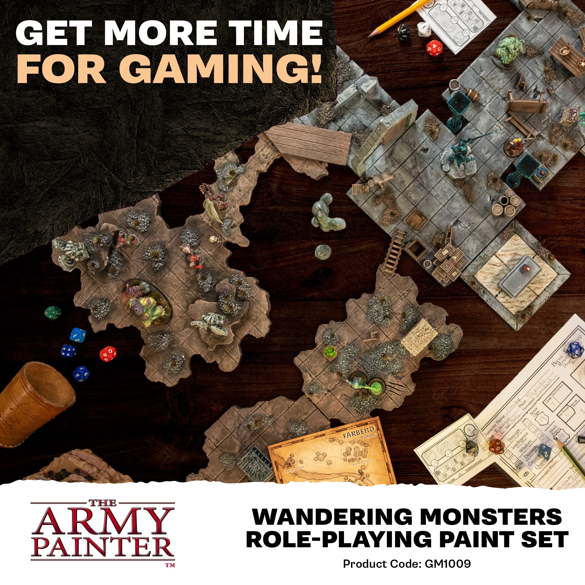 Gamemaster: Wandering Monsters Paint Set
