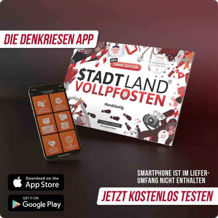 STADT LAND VOLLPFOSTEN – CRIME EDITION - Mordslustig - A4