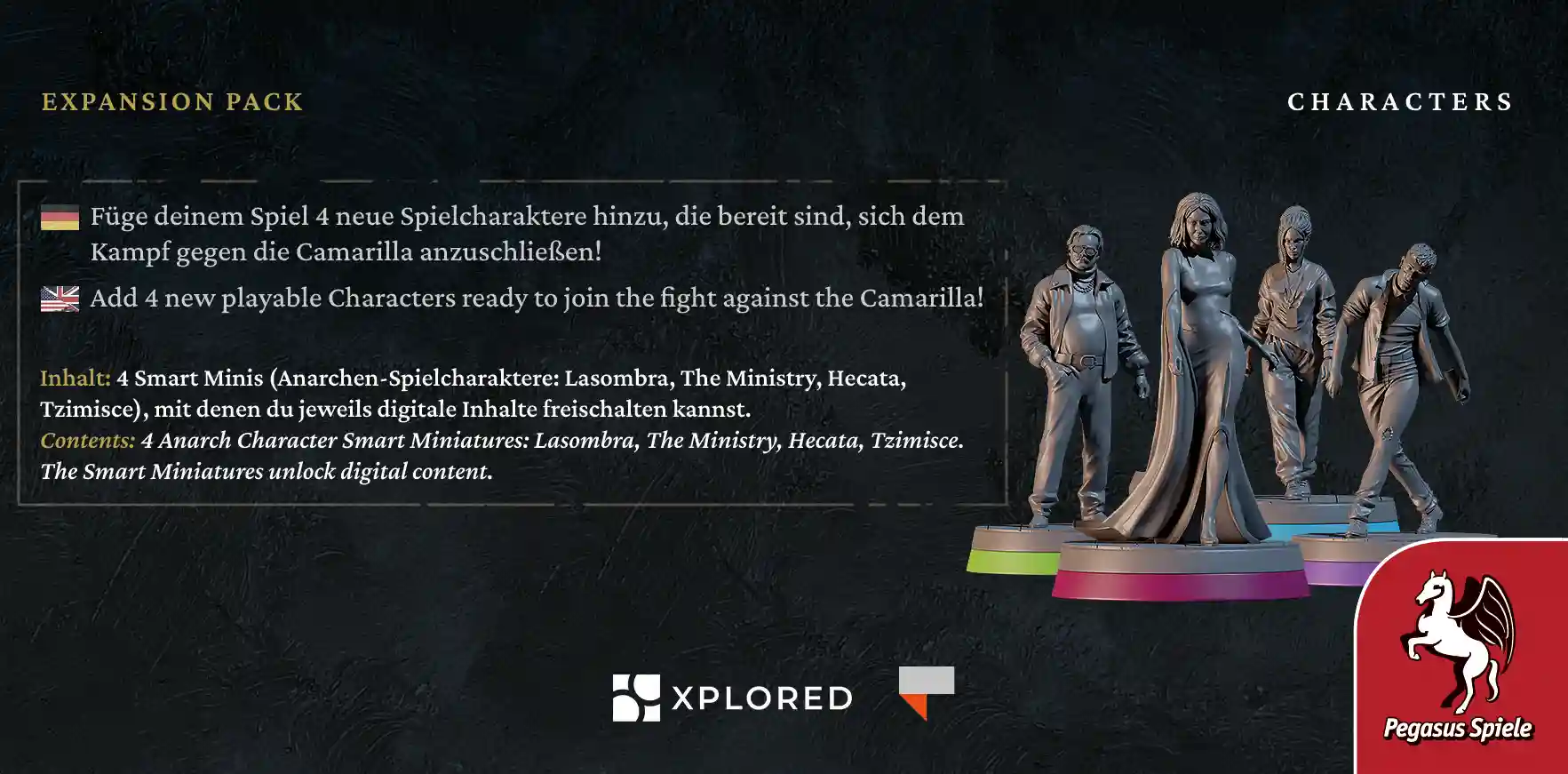 Teburu: Vampire: The Masquerade – Milan Uprising: Playable Characters [Erweiterung]