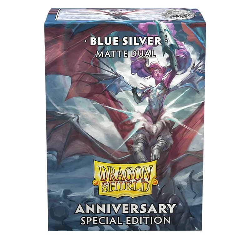 Dragon Shield: Matte – Cobalt & Silver