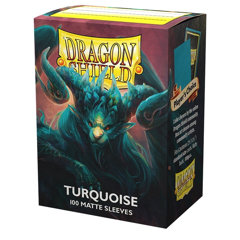 Dragon Shield: Matte – Player's Choice: Turquoise (100)