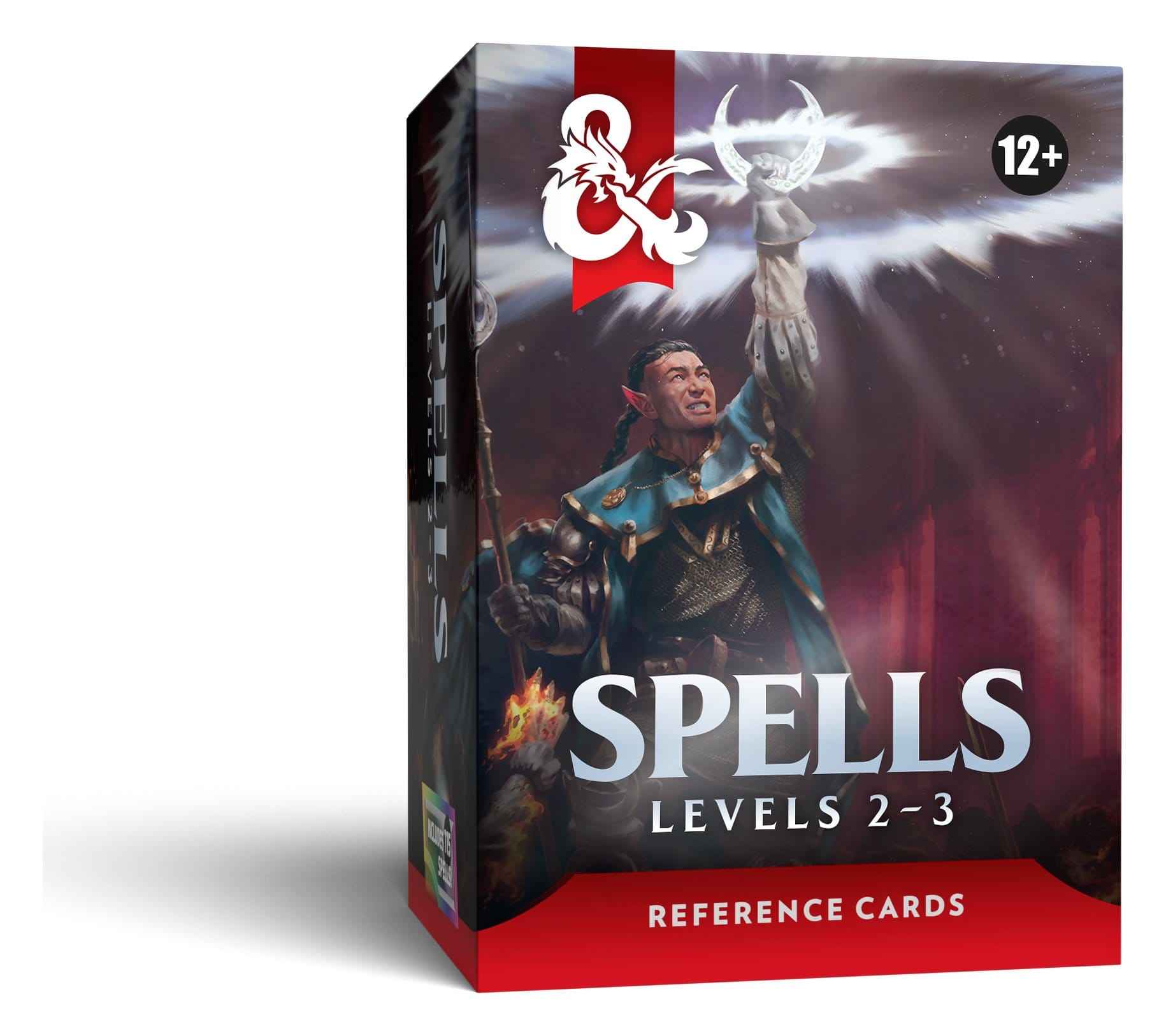 D&D: Referenzkarten: Zaubersprüche ( Spells) (Stufen 2-3)(englisch)