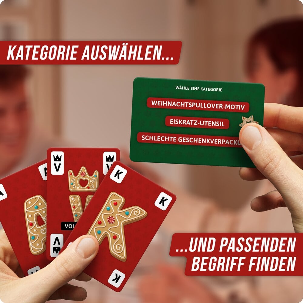 STADT LAND VOLLPFOSTEN: Das Kartenspiel – CHRISTMAS EDITION - Alle Jahre wieder