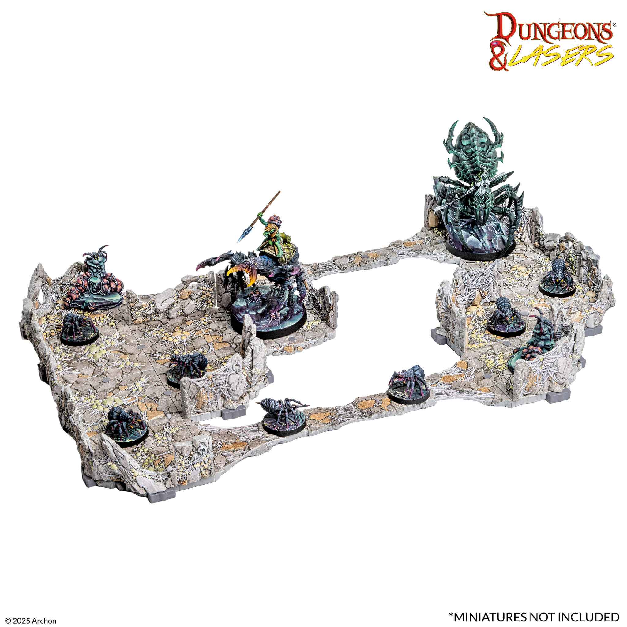 Dungeon&Lasers: Spider Nest: Pre-Painted