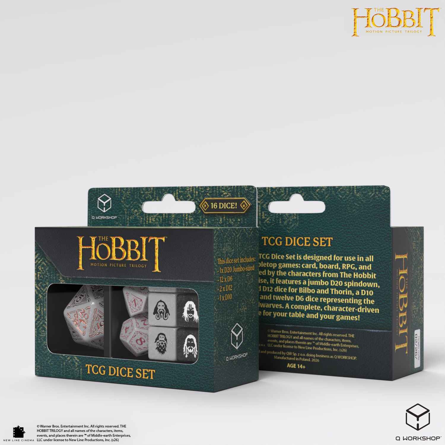 The Hobbit TCG Dice Set - Radiant Dawn