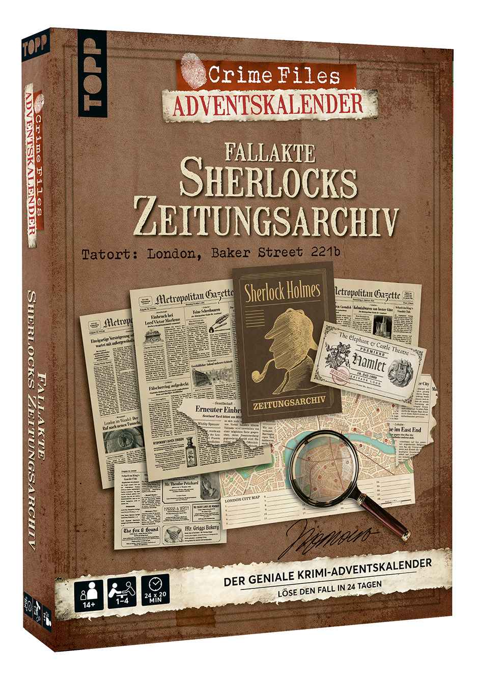 Crime Files – Fallakte: Sherlocks Zeitungsarchiv