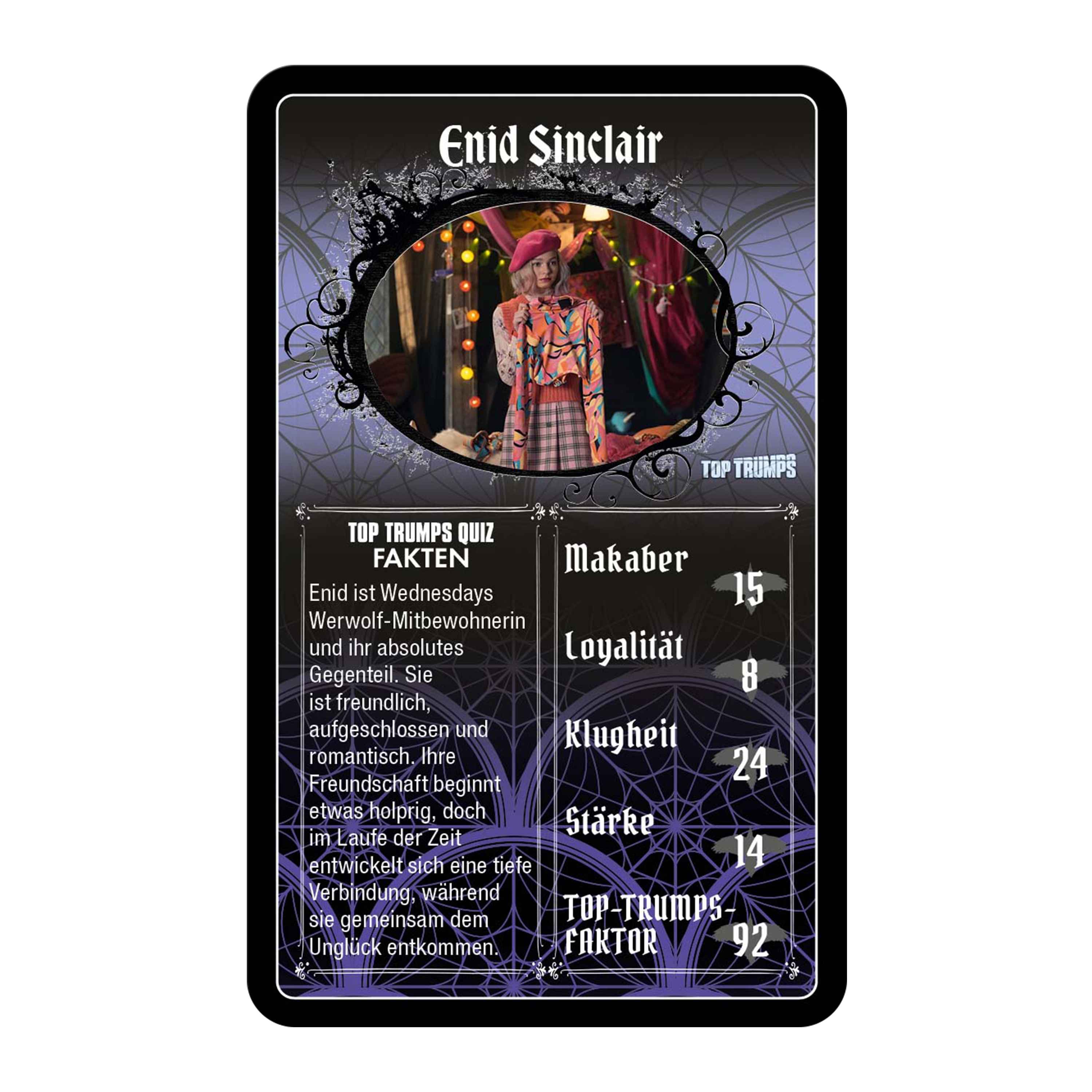 Top Trumps –  Wednesday