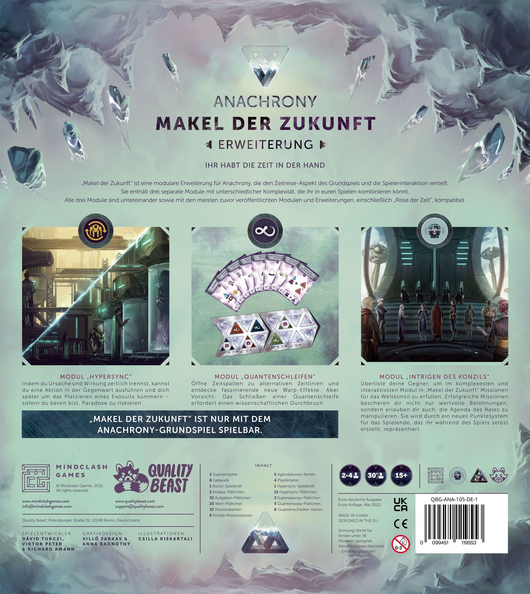 Anachrony – Makel der Zukunft [Erweiterung]