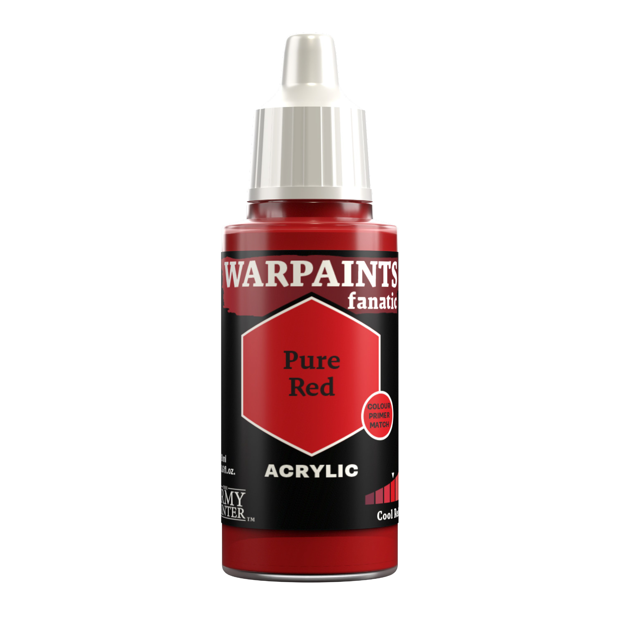 Army Painter Warpaints Fanatic: Pure Red (6)